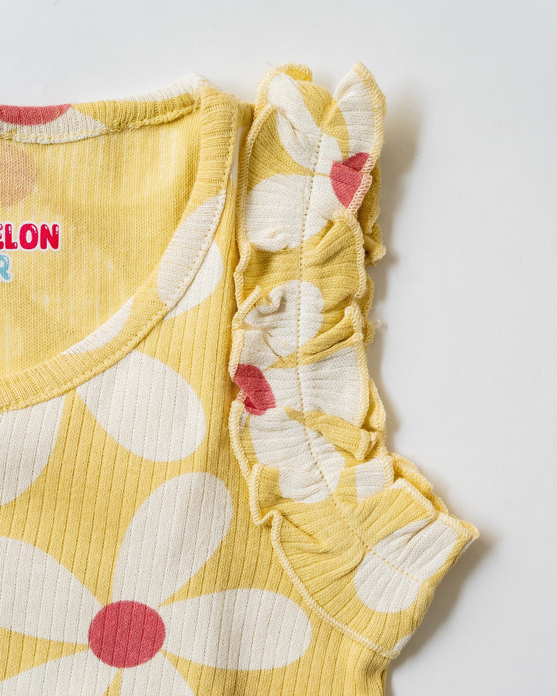 Sunny Daisy Bloom Sleeveless Co-Ord Set (345)