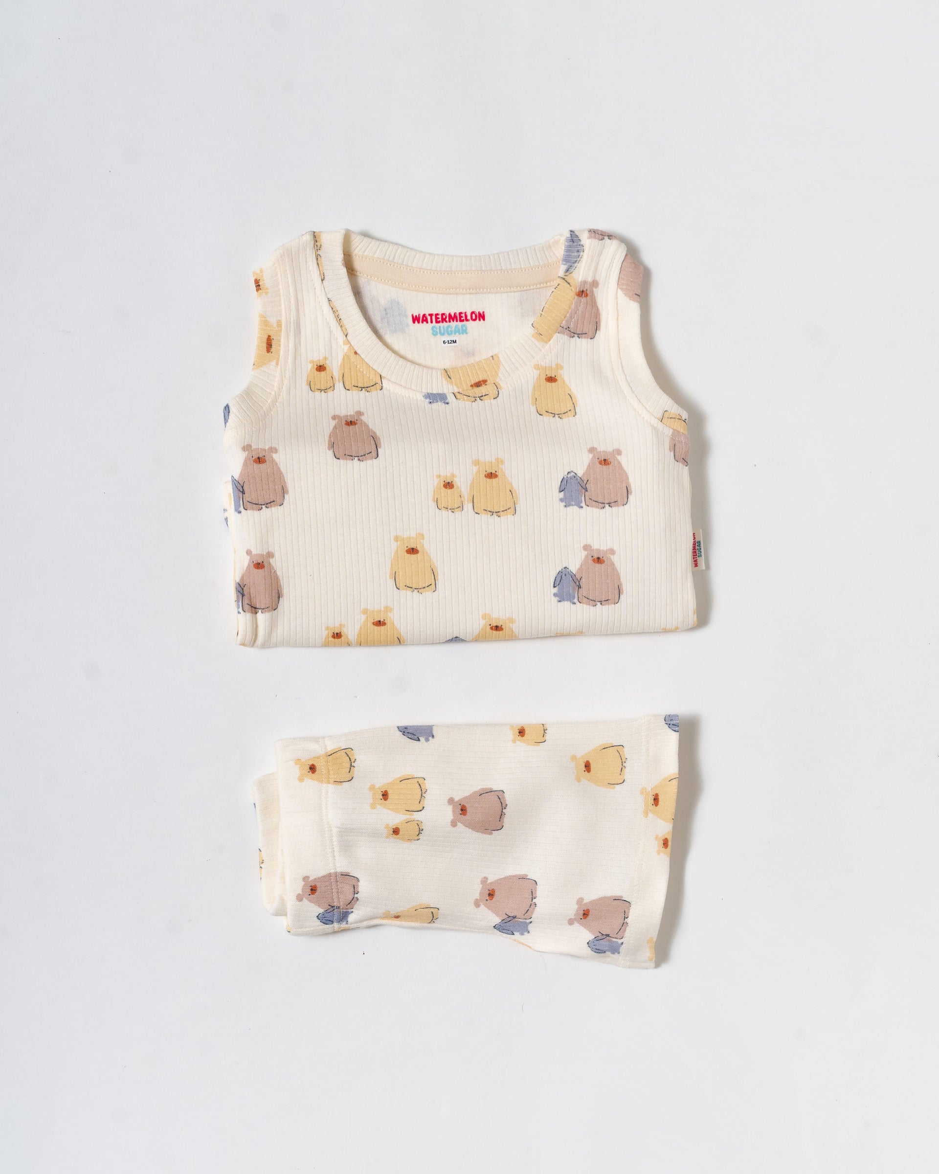 Honey Bear Ribbed Co-Ord Set