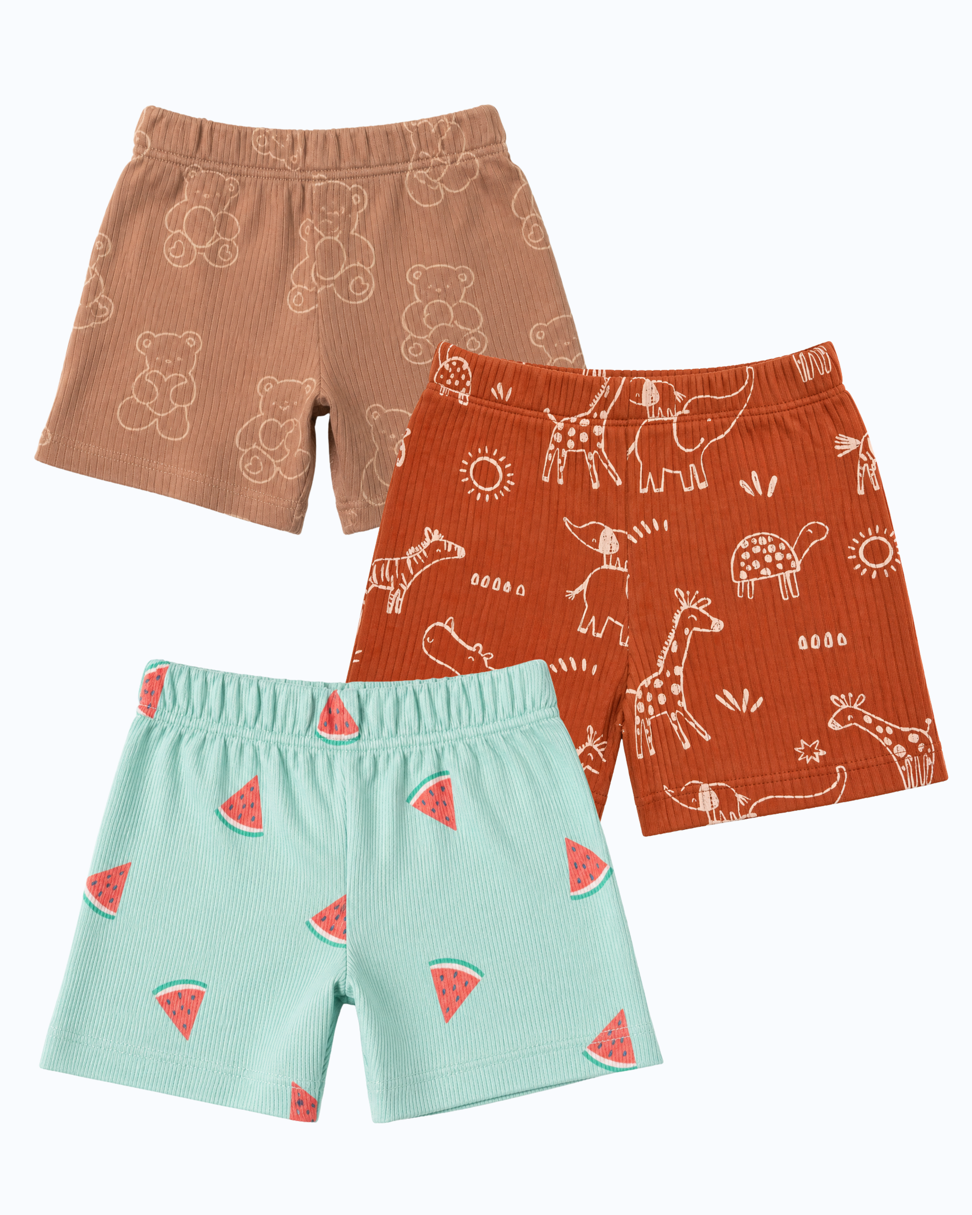 SHORTS 1-2Y(PACK OF 3)-SL16
