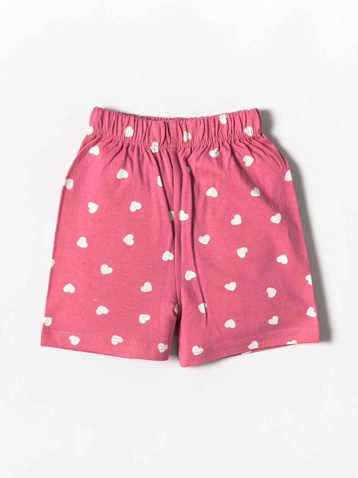 Girls Sweet Hearts puff sleeve Co-ord Set (516)