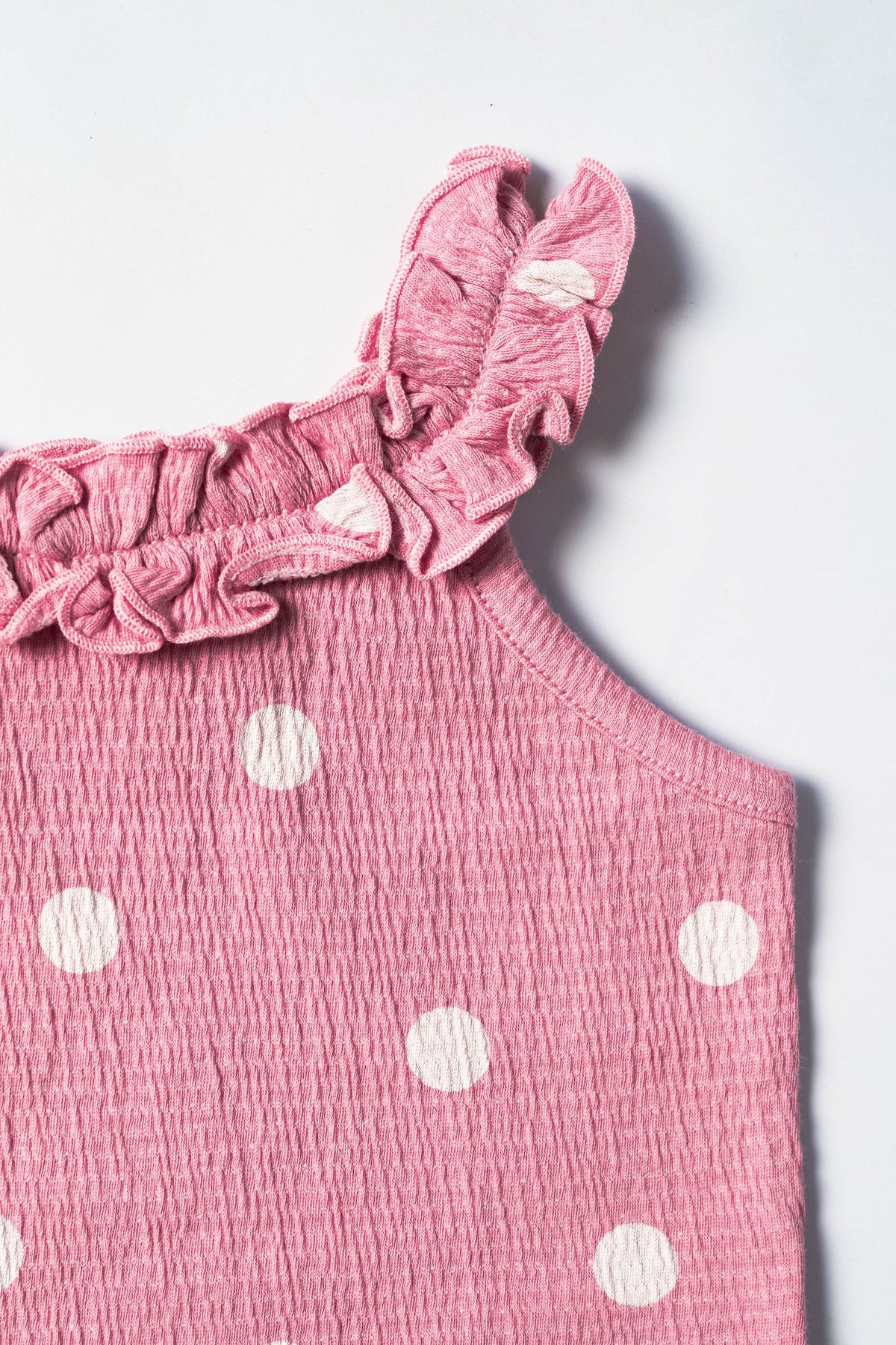 Pretty Polka Dot Ruffle Co-ord Set (446)