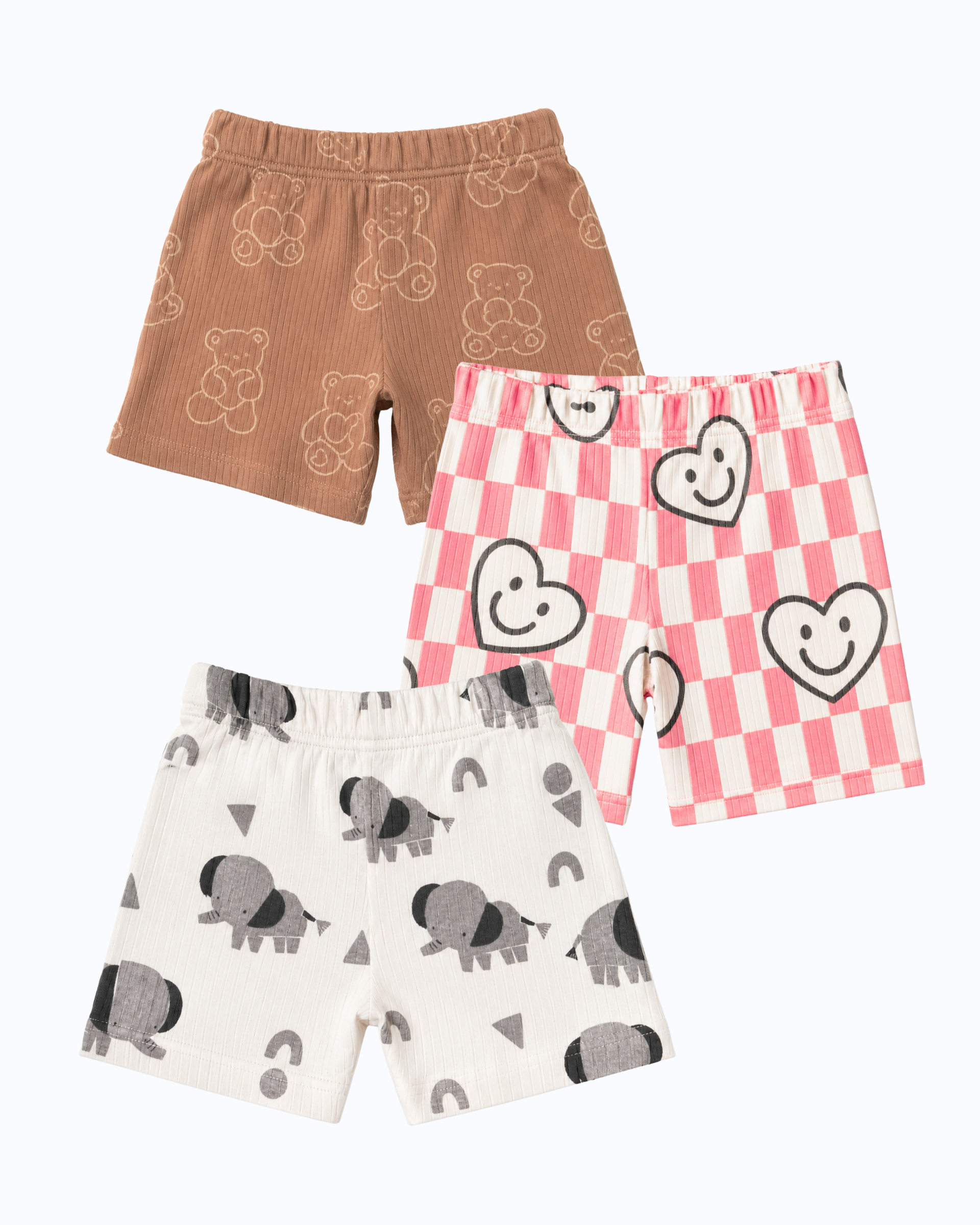 SHORTS 1-2Y(PACK OF 3)-SL19