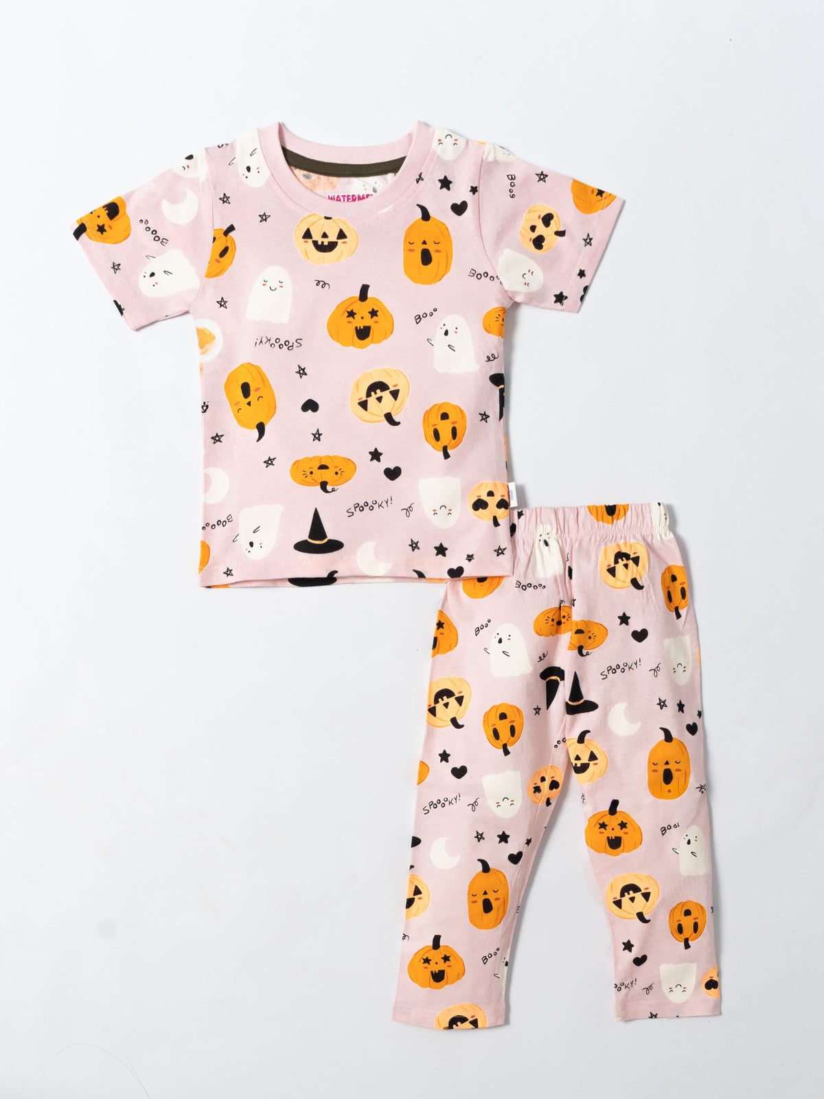 Spooky Pumpkins T-Shirt & Pants Set (563)