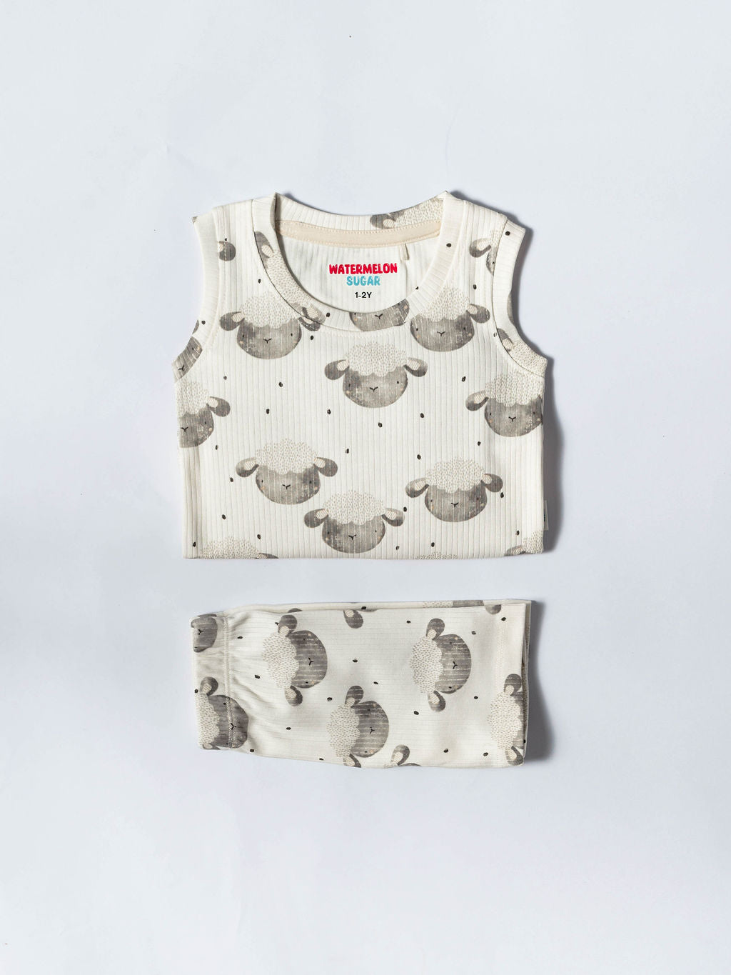 Sleepy Sheep Ribbed Co-ord Set