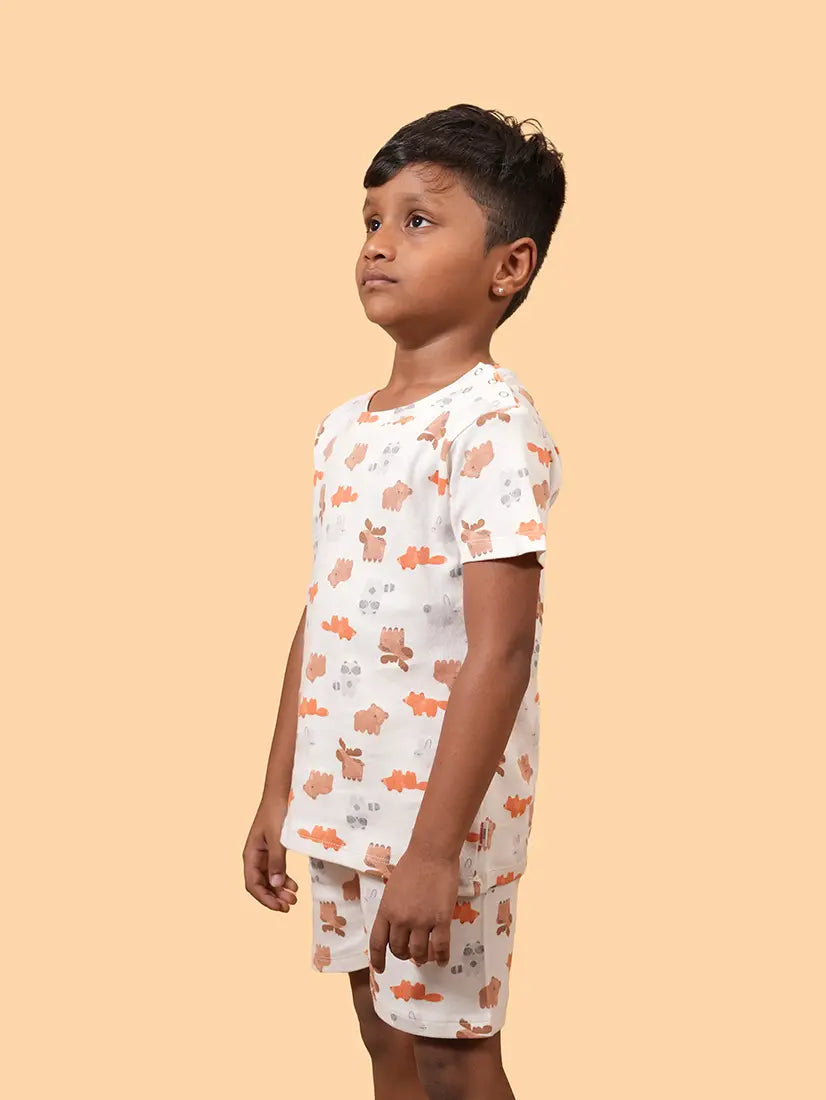 Kids Animal Print Co-ord Set (288)