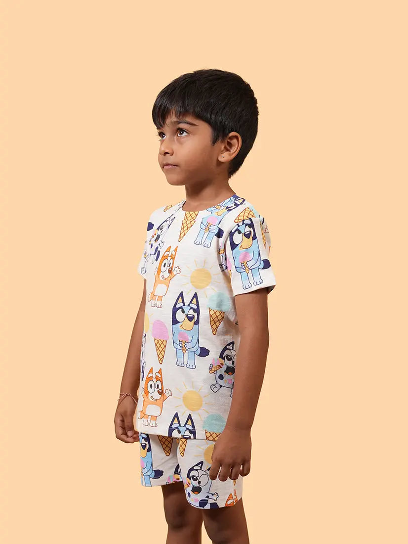 Bluey Ice Cream Print Co-ord Set (225)