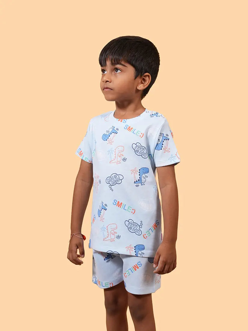 Smile Dino Print Co-ord Set (218)
