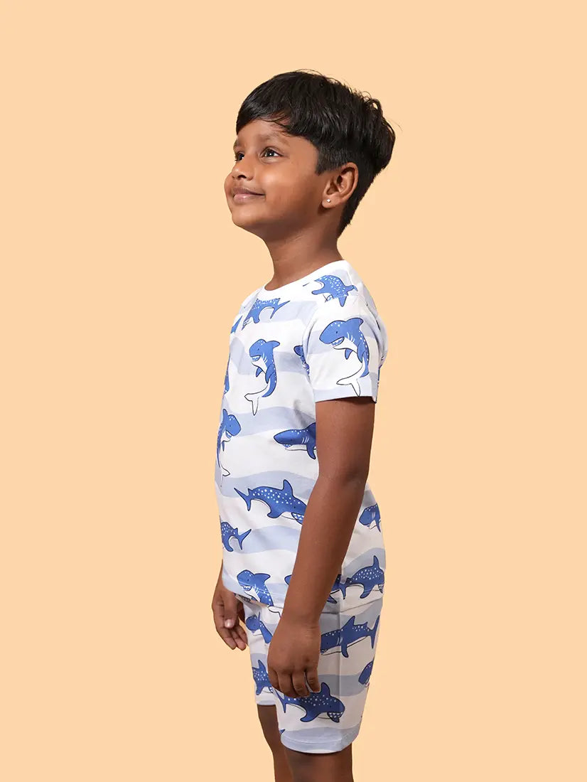 Shark Print Co-ord Set (228)
