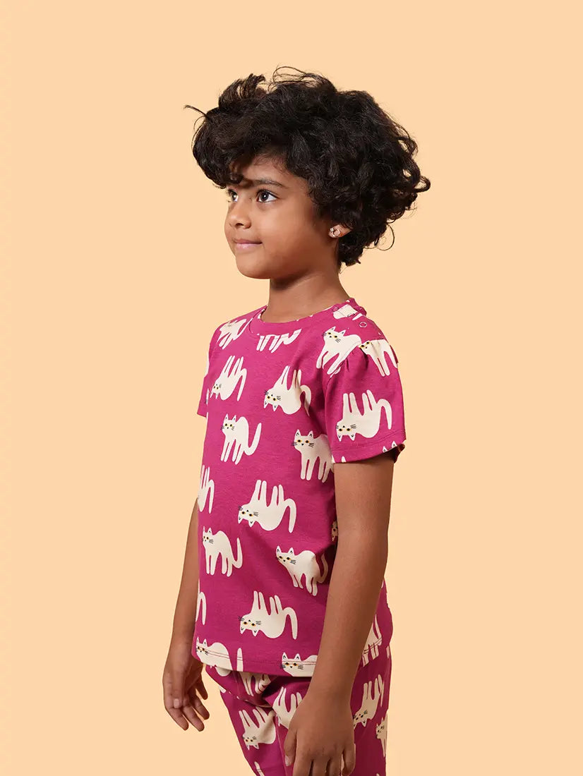 Meow Berry Co-ord Set (241)