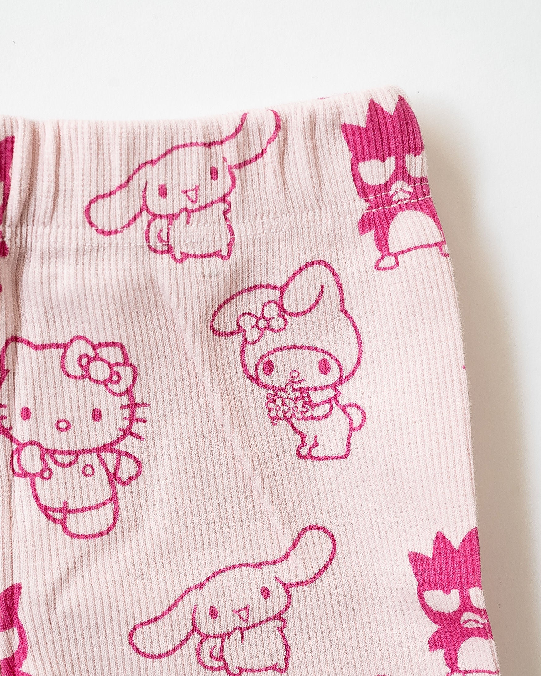 Candy Pink Friends Sleeveless Co-Ord Set (320)