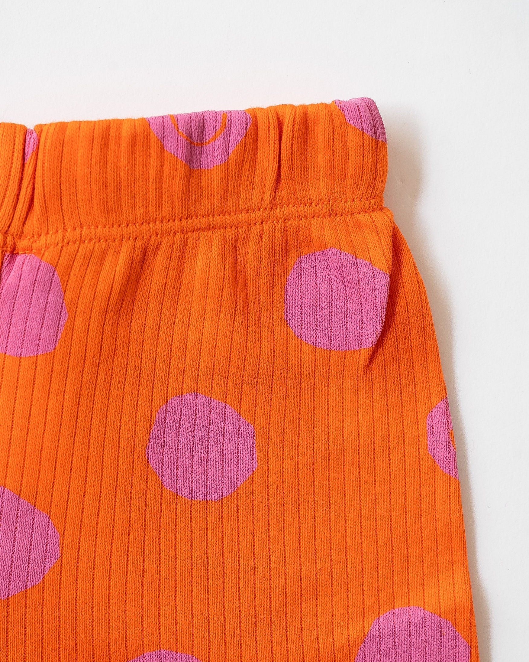 Tangerine Pop Polka Sleeveless Co-Ord Set (347)