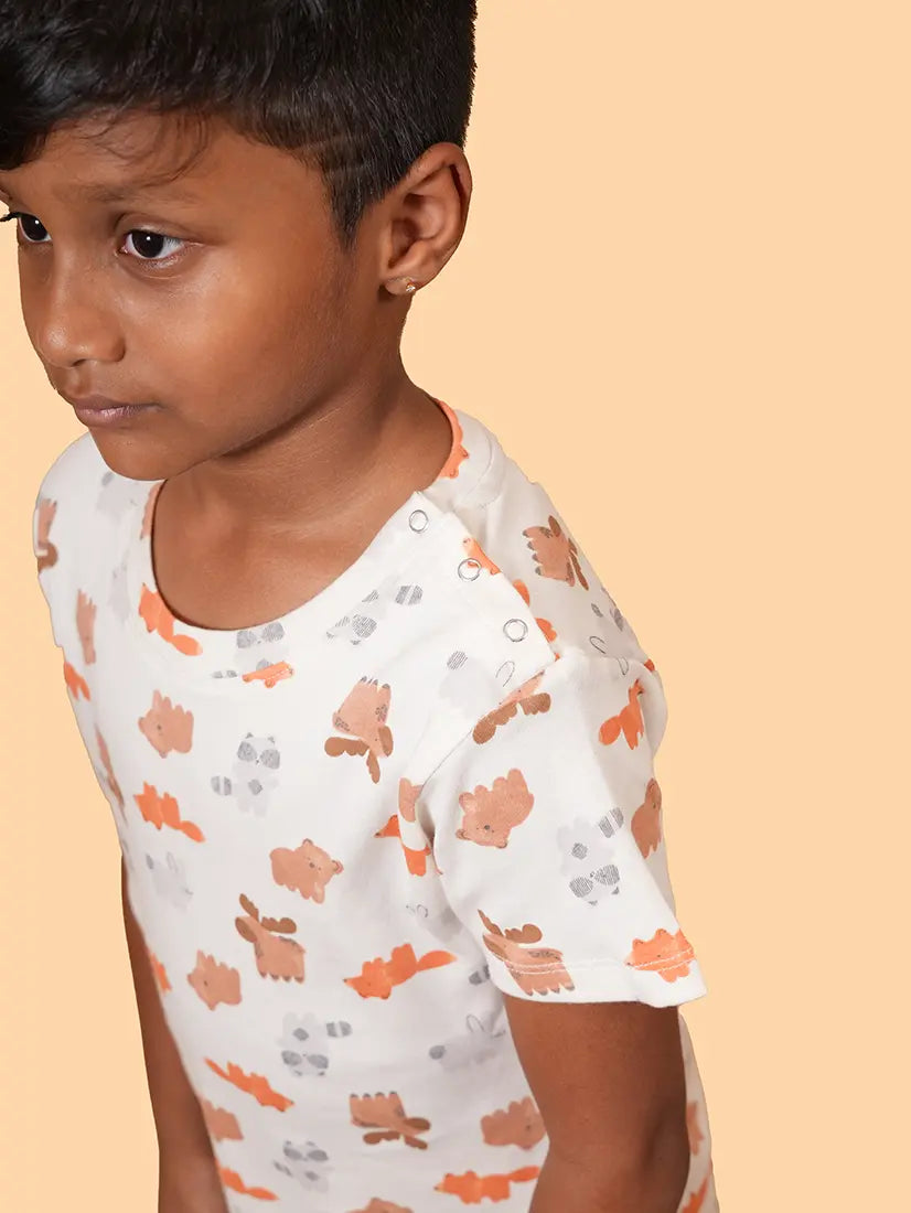 Kids Animal Print Co-ord Set (288)
