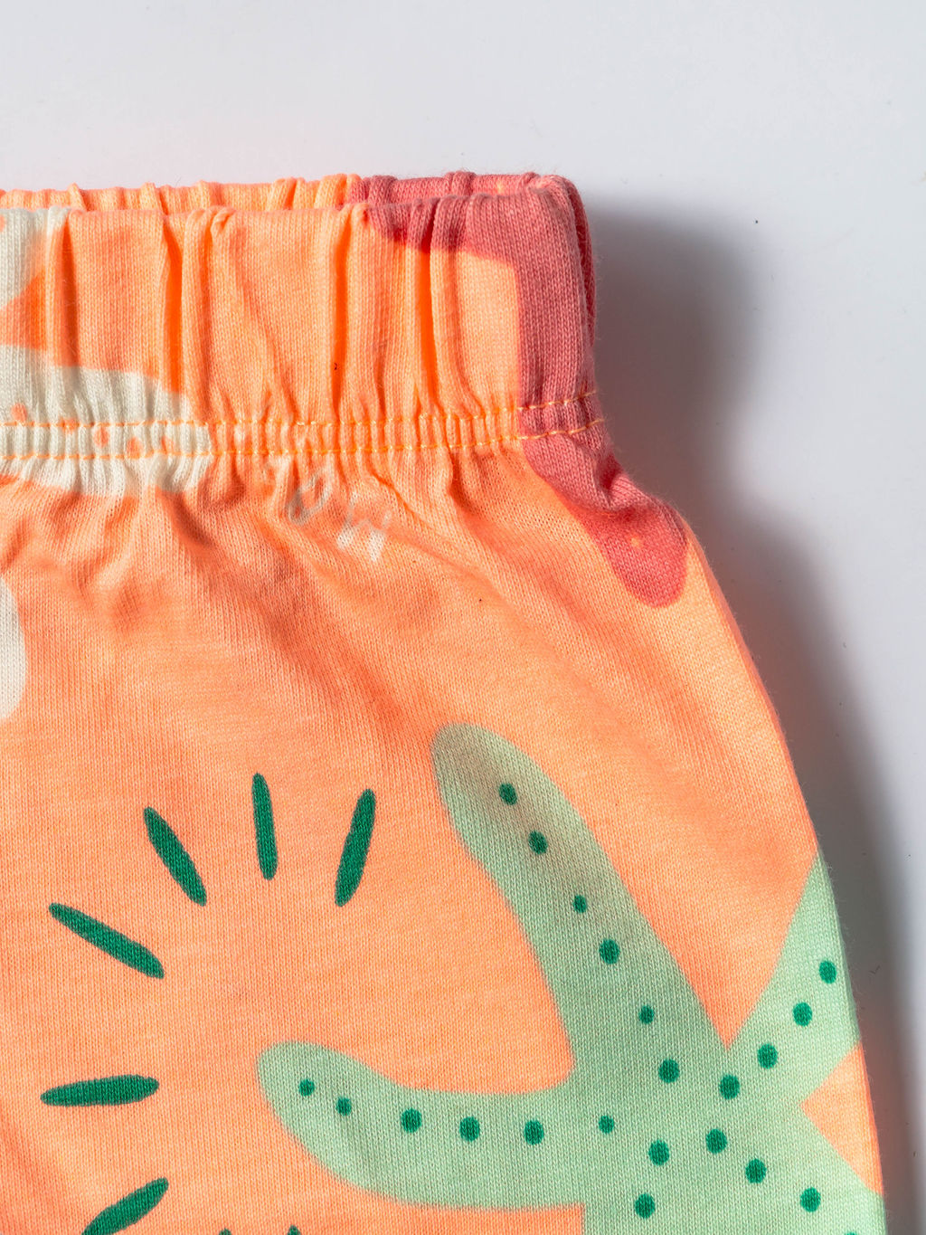 Peach Starfish Co-ord Set – Half Sleeves (187)