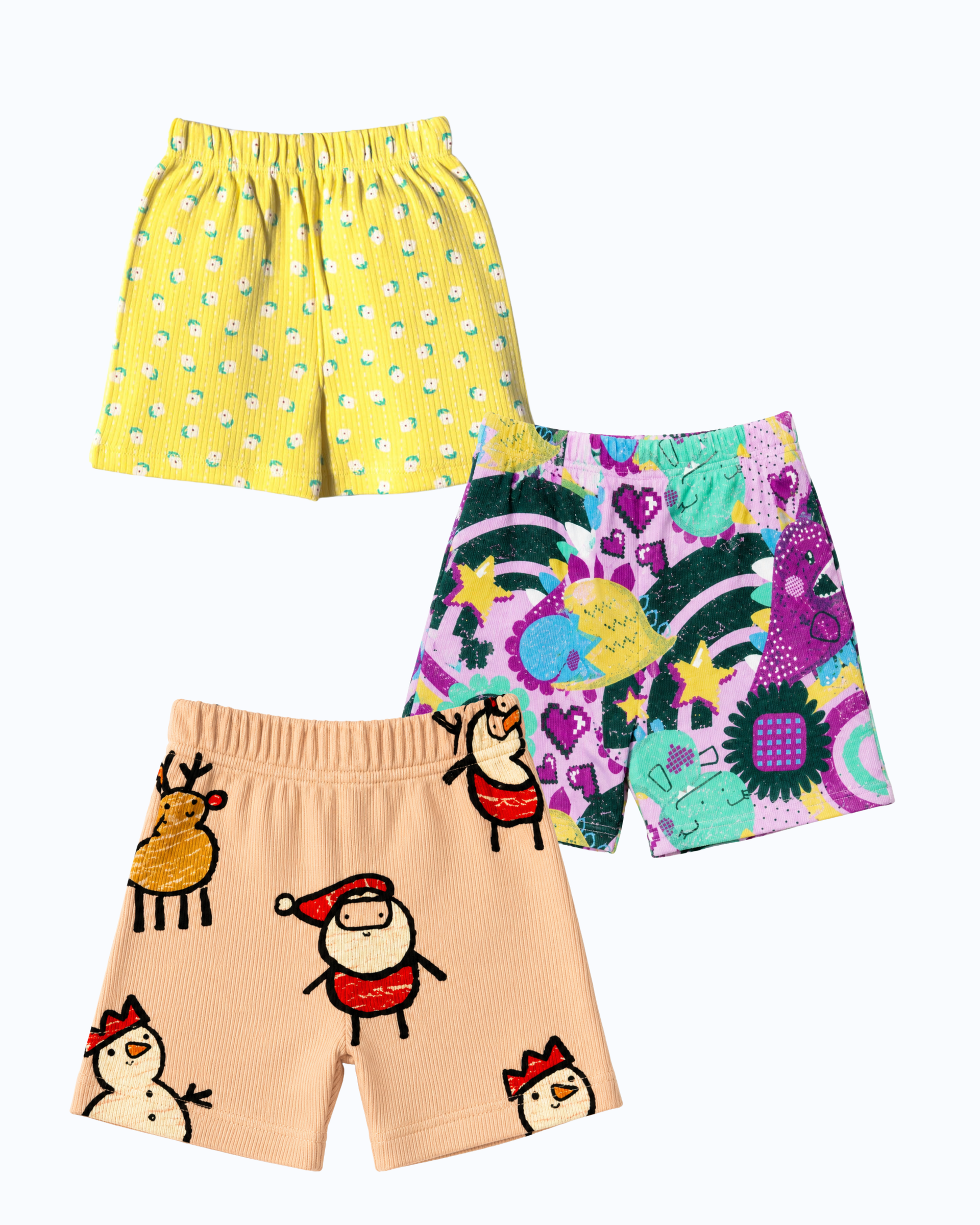 SHORTS 2-3Y(PACK OF 3)-SL7