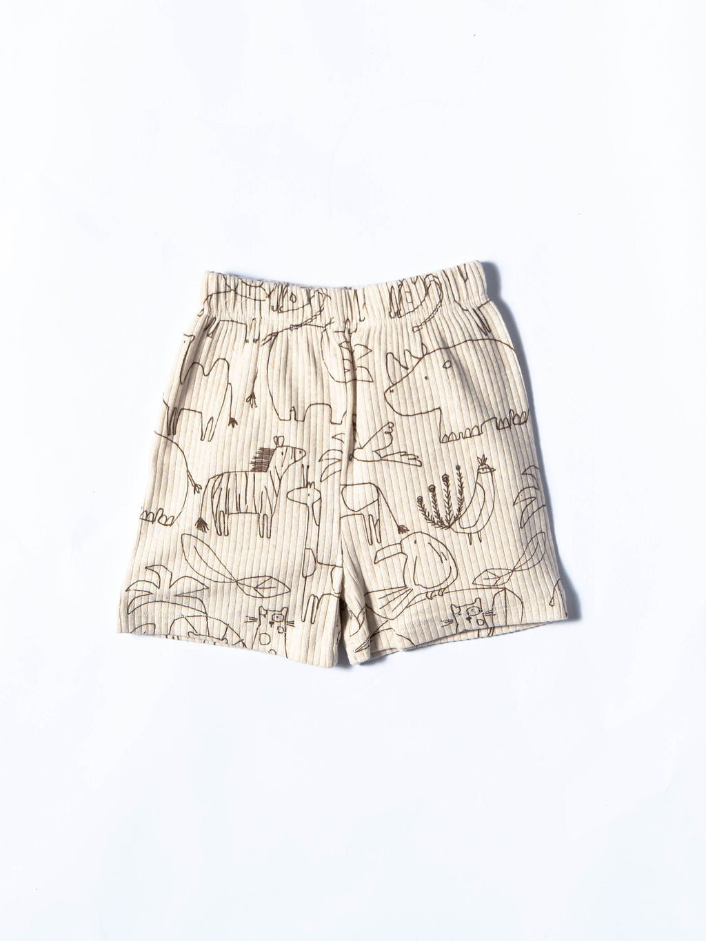 Beige Safari Animal Print Co-ord Set (455)