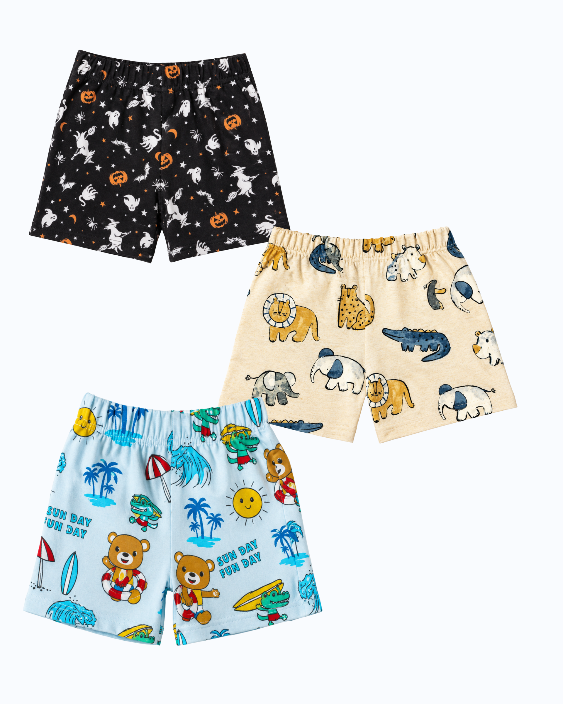 SHORTS 3-4Y (PACK OF 3)-HS6