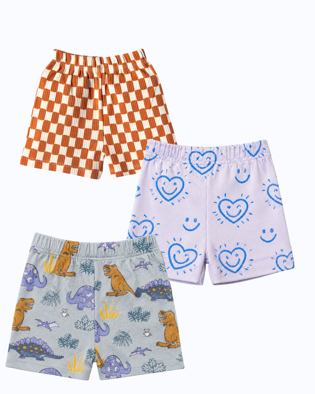 SHORTS 3-4Y(PACK OF 3)-SL1