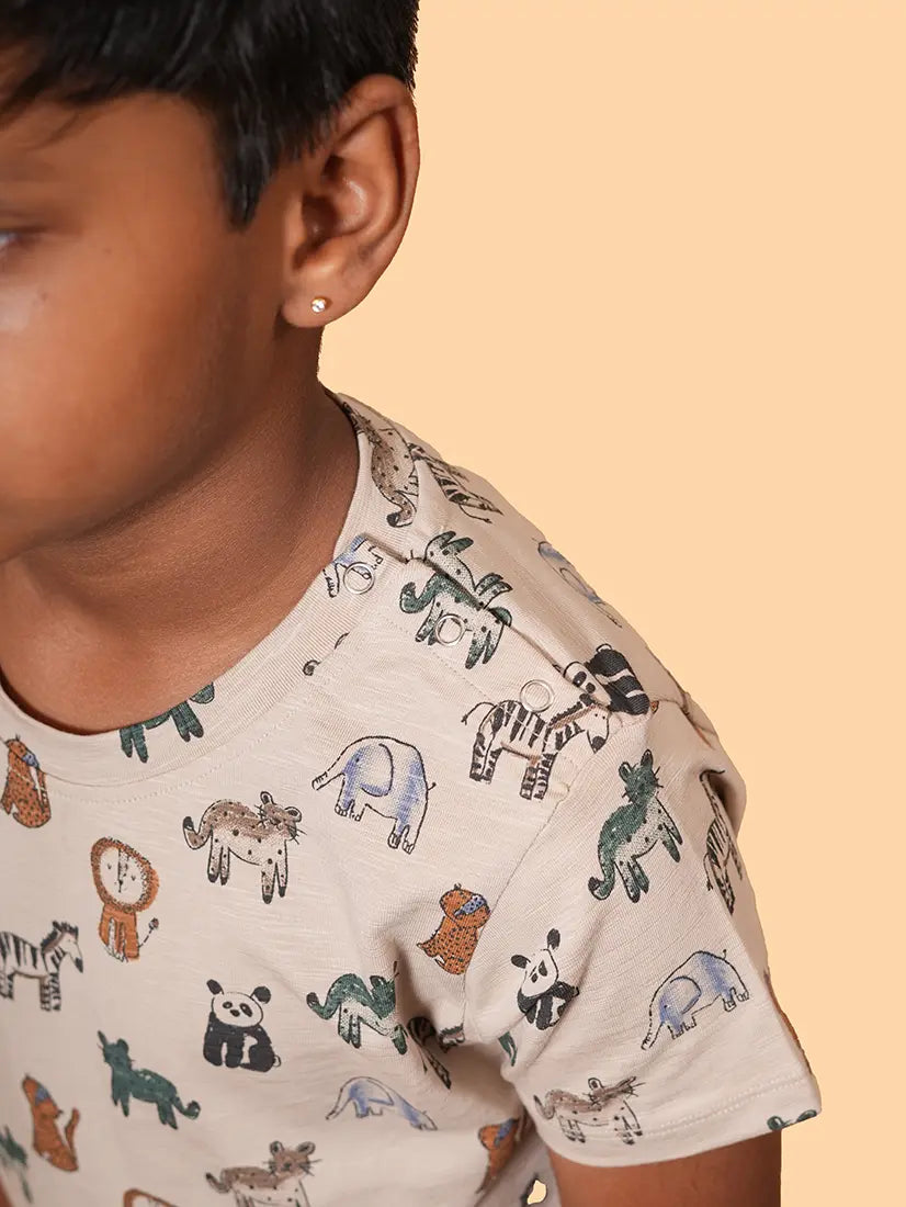Safari Animal Print Co-ord Set (230)