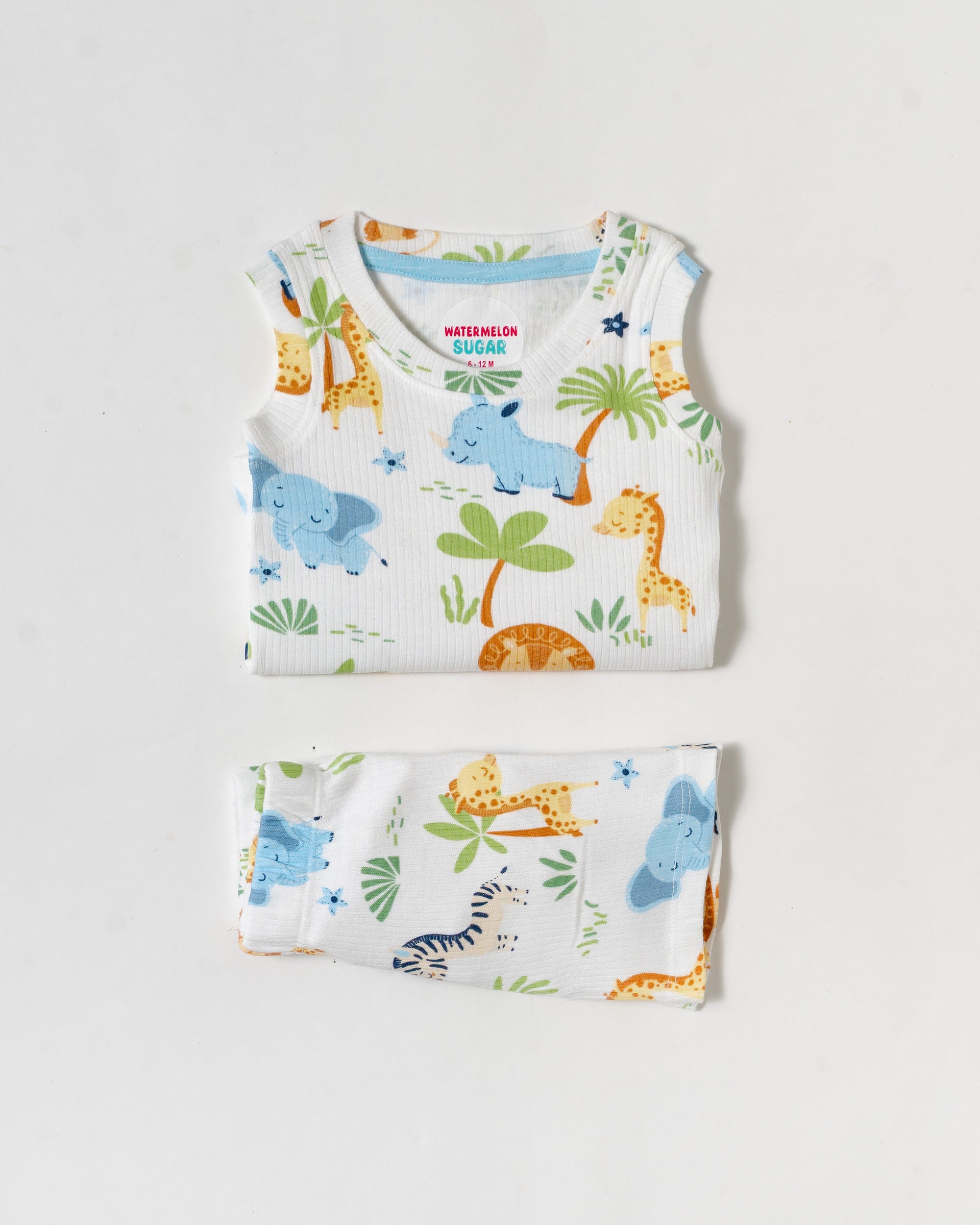 Ivory Safari Friends Co-ord Set (222)