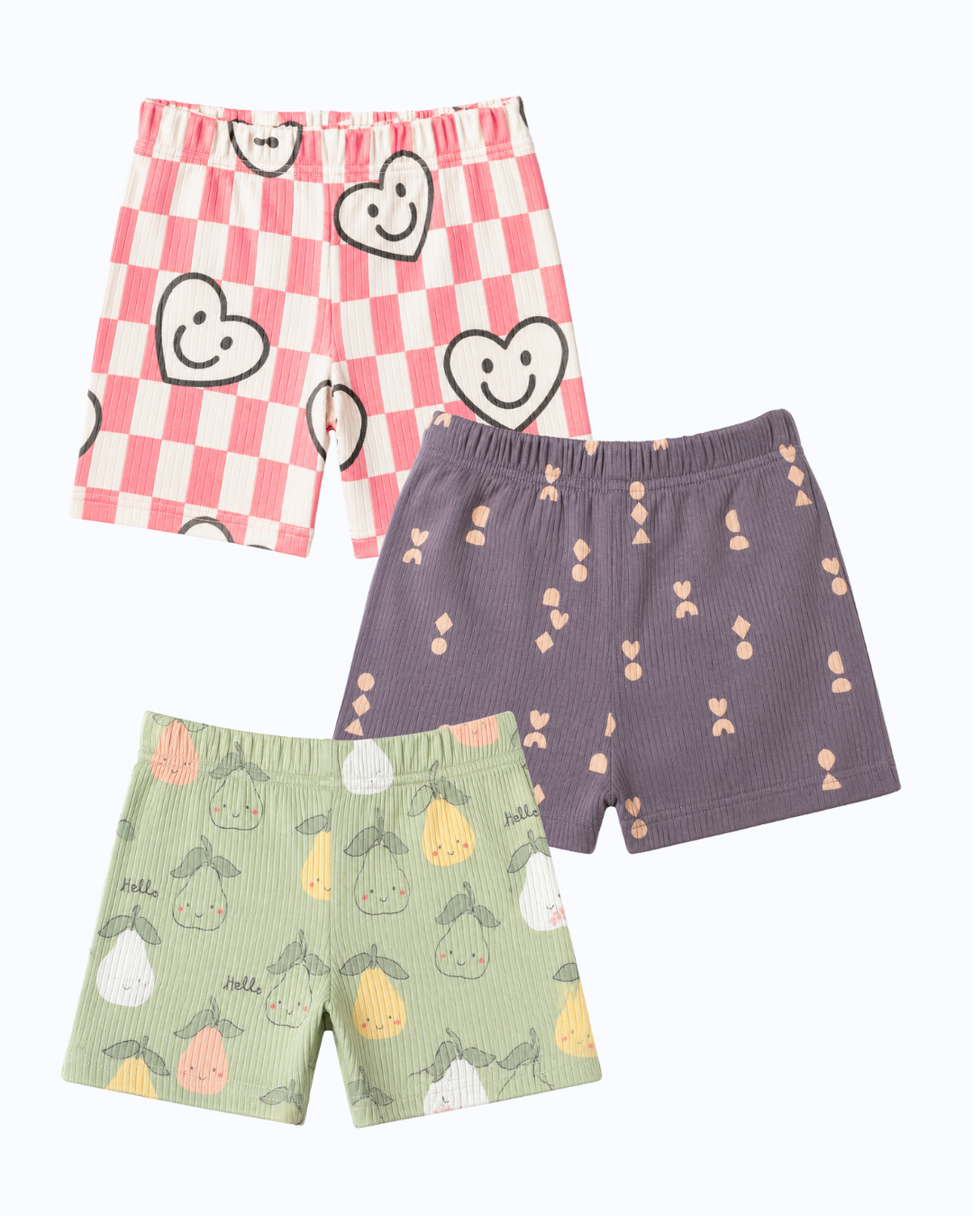 SHORTS 3-4Y(PACK OF 3)-SL5