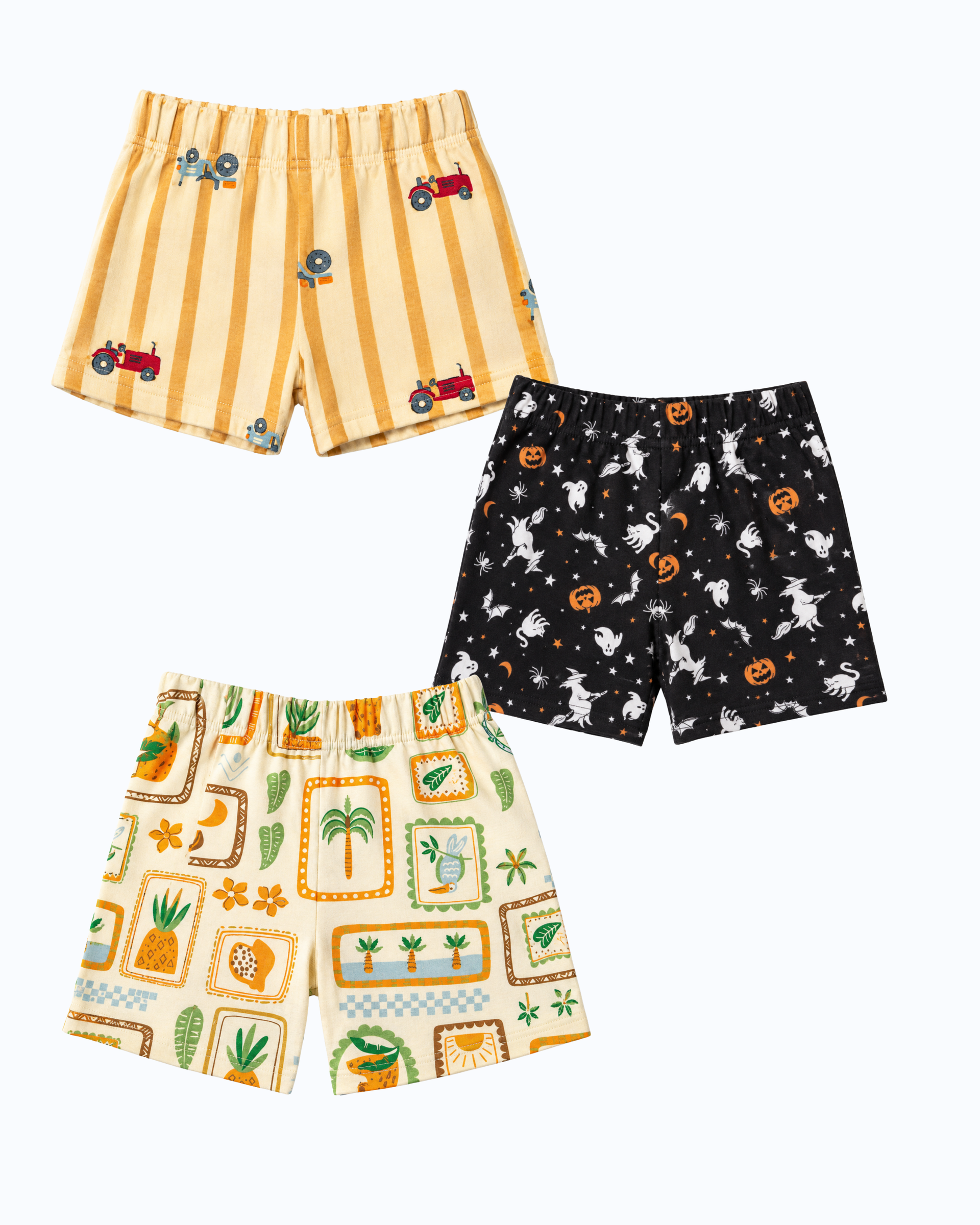 SHORTS 3-4Y (PACK OF 3)-HS13