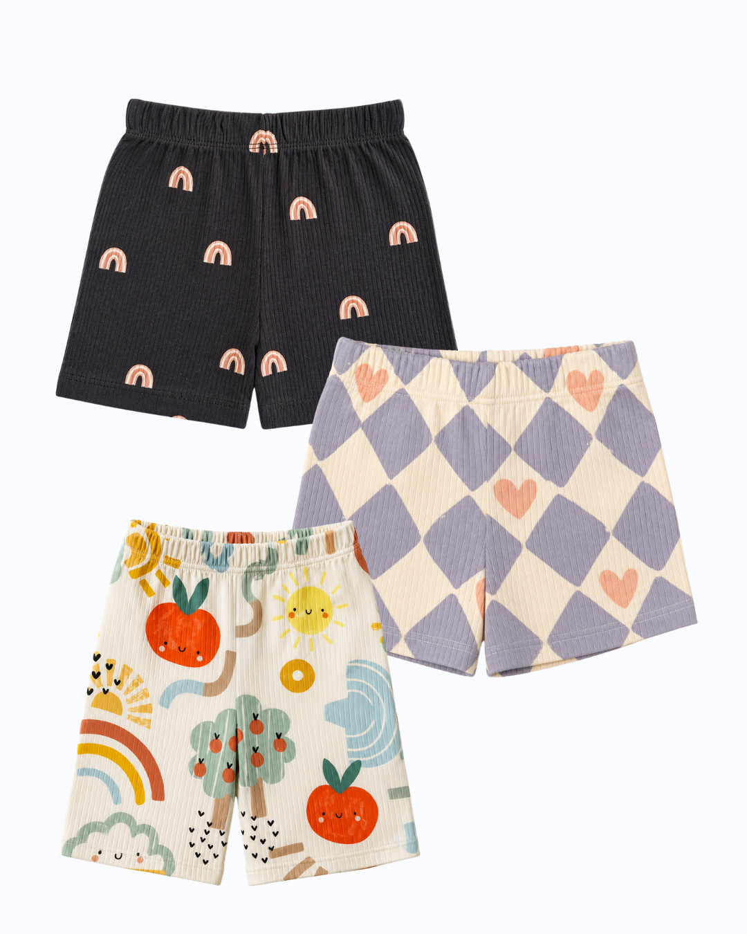 SHORTS 3-4Y(PACK OF 3)-SL4