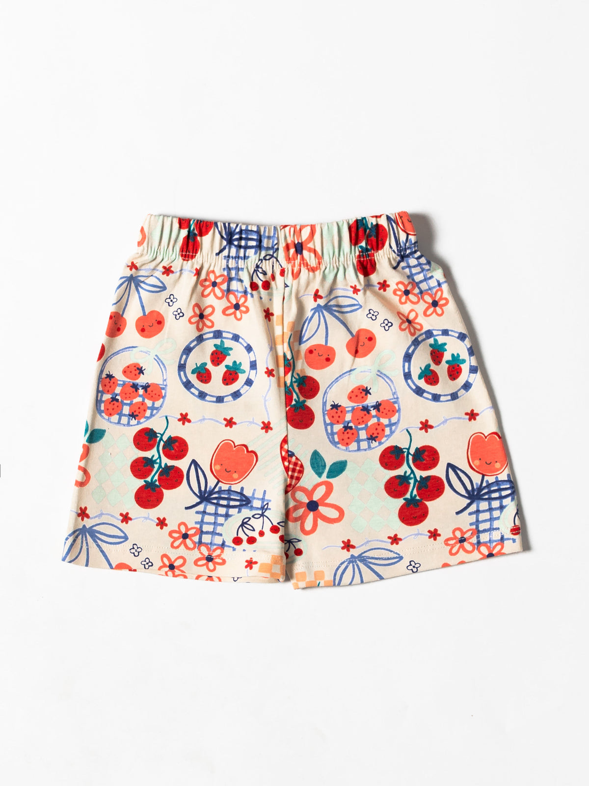 Berry Garden Puff sleeve Co-ord Set (488)