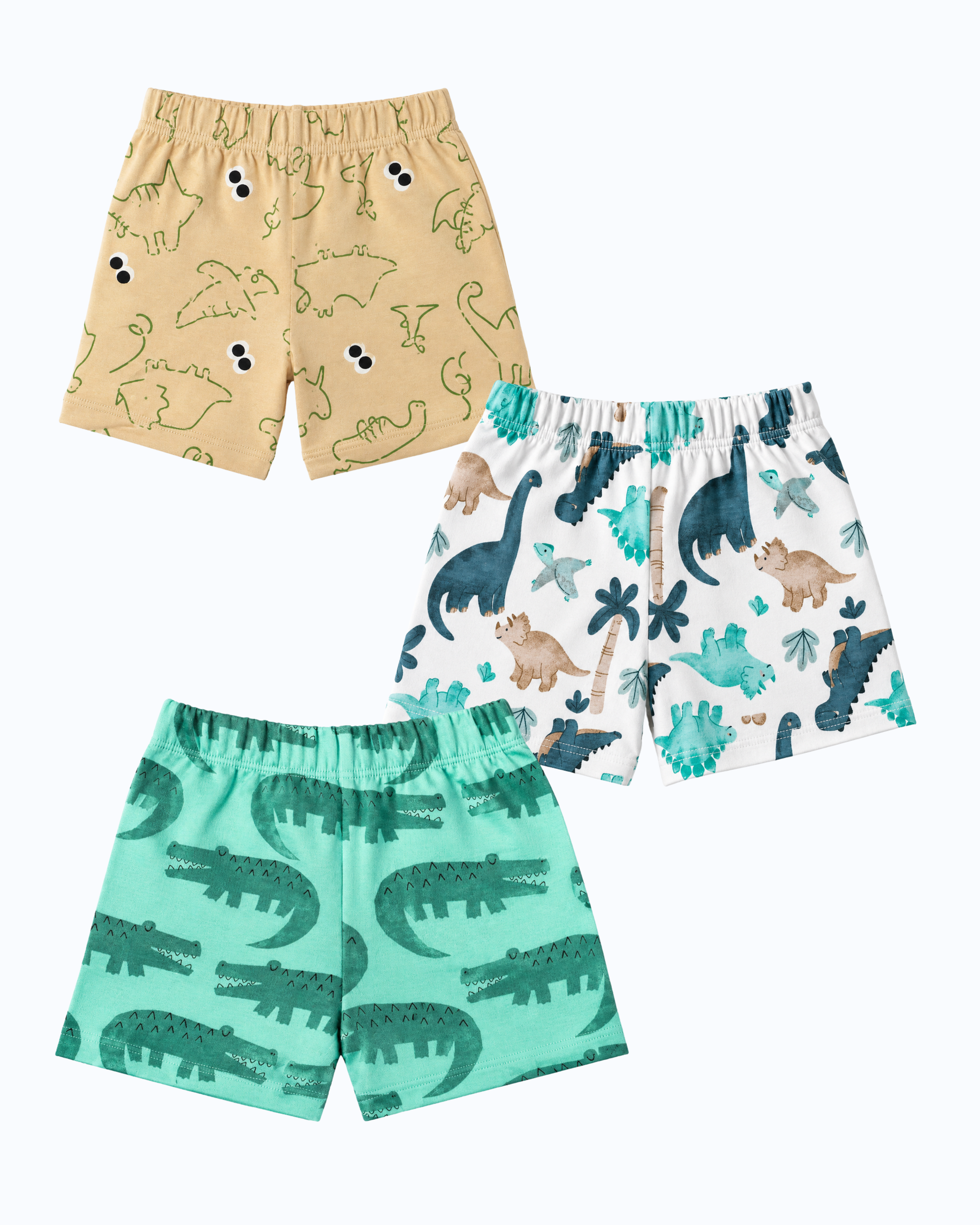 SHORTS 4-5Y (PACK OF 3)-HS12