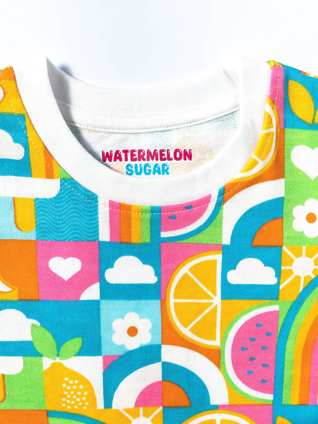 Kids Rainbow Popsicle Print Co-ord Set (224)