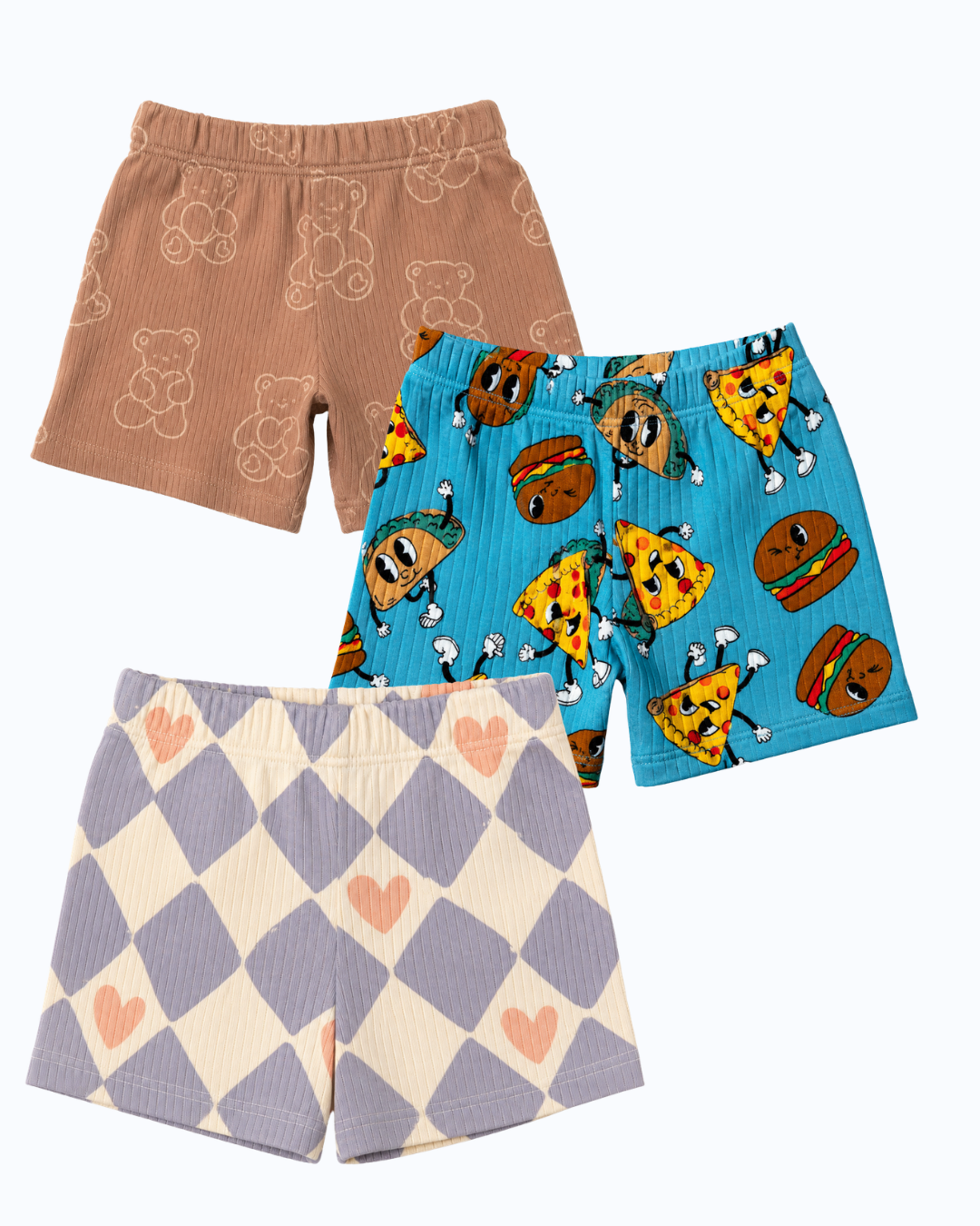 SHORTS 4-5Y(PACK OF 3)-SL1