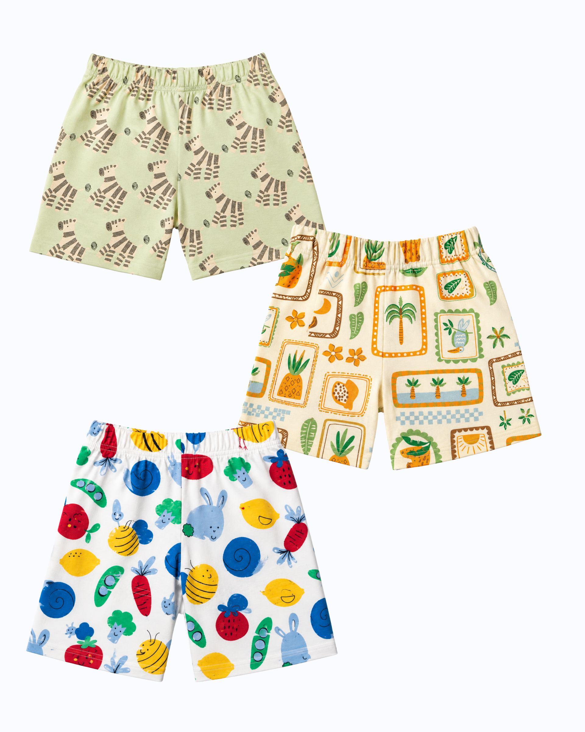 SHORTS 4-5Y (PACK OF 3)-HS10