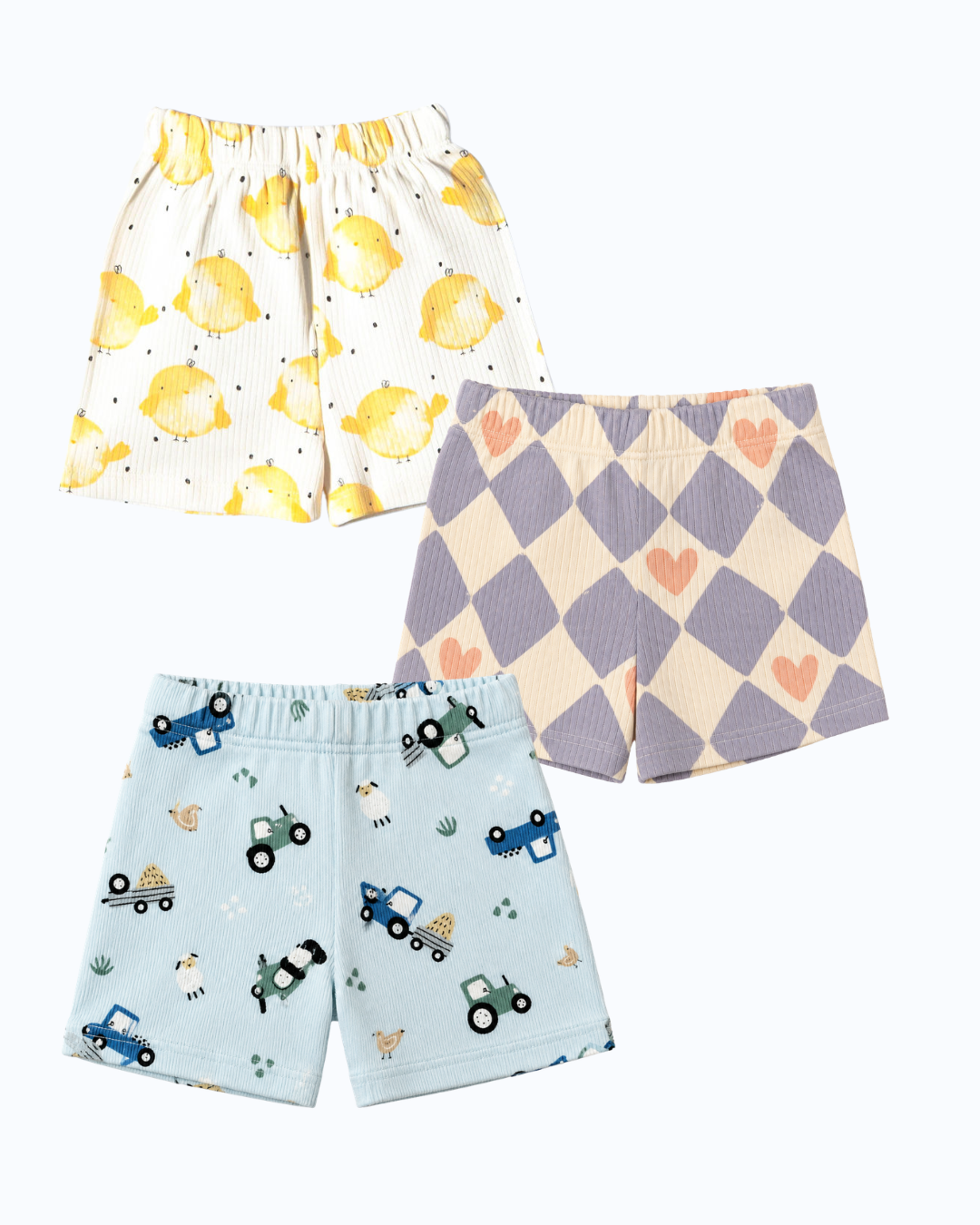 SHORTS 4-5Y(PACK OF 3)-SL2