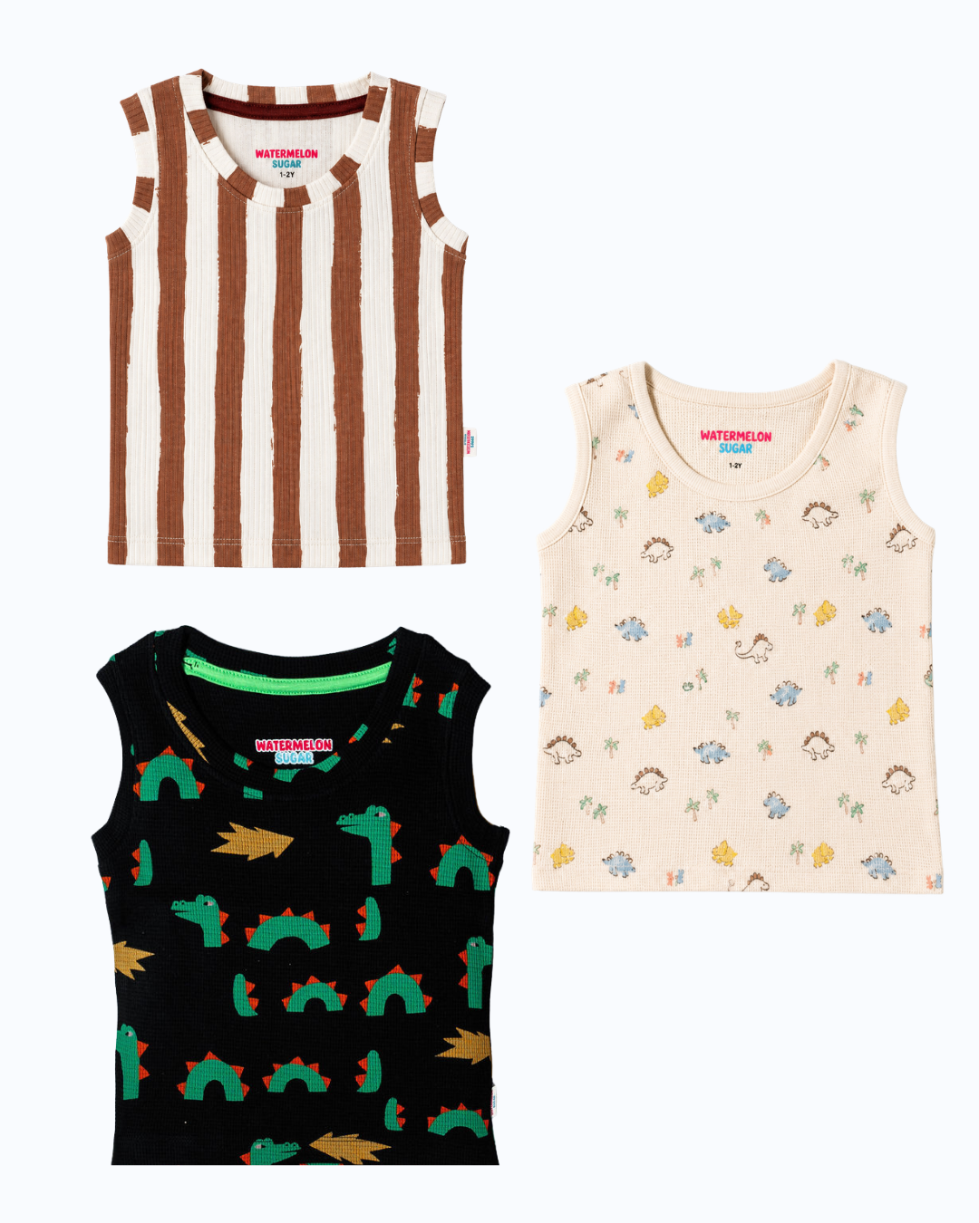 SLEEVELESS TSHIRTS-4-5Y (SL3)