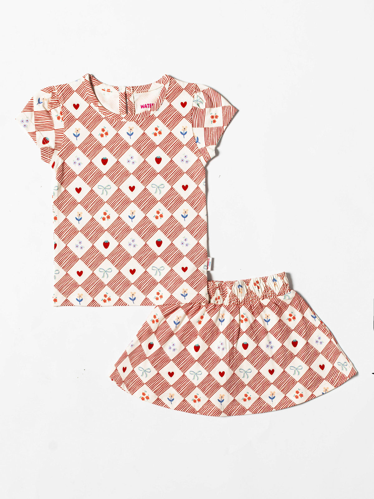 Garden Picnic Skort Set (607)
