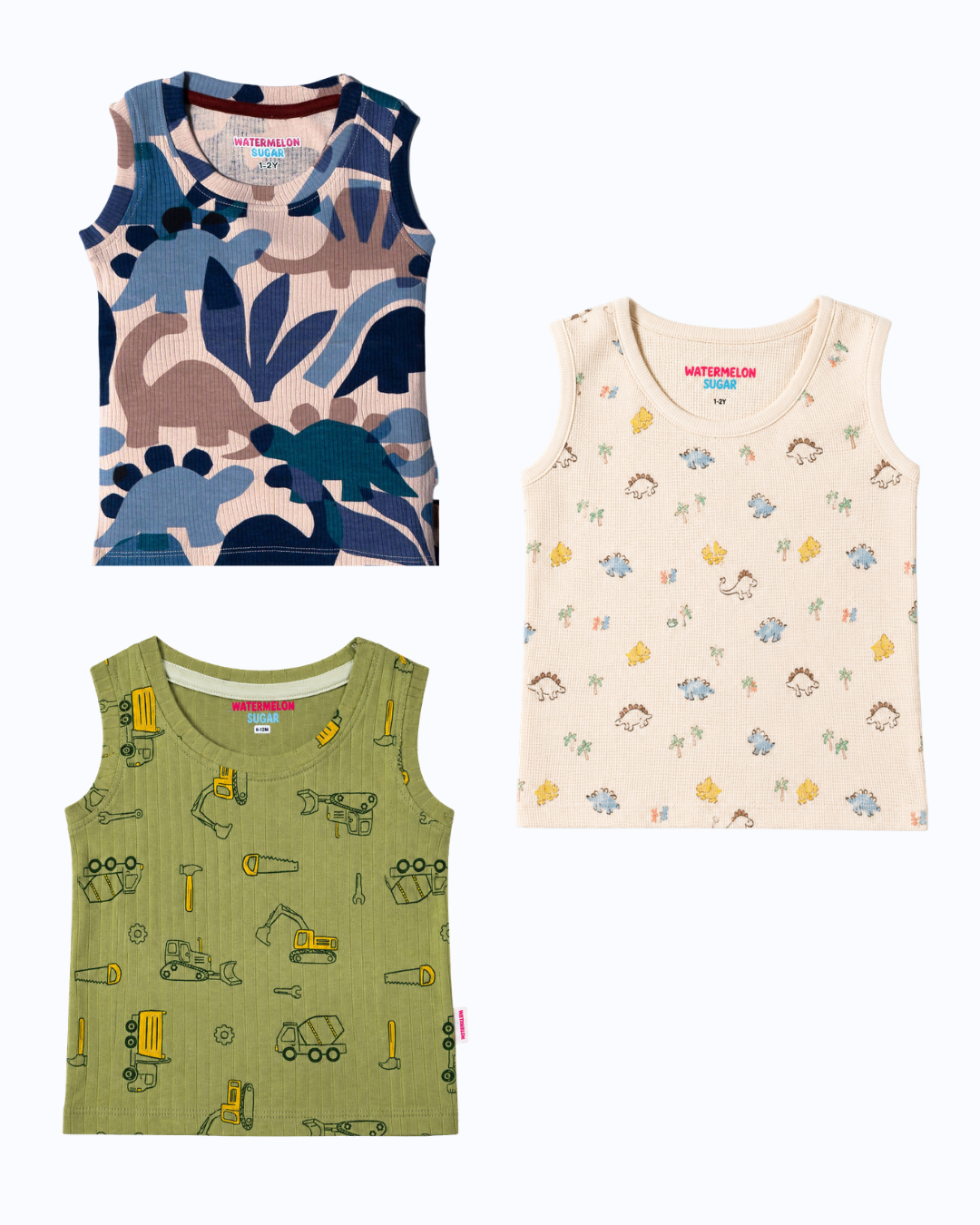 SLEEVELESS TSHIRTS 4-5Y(SL4)