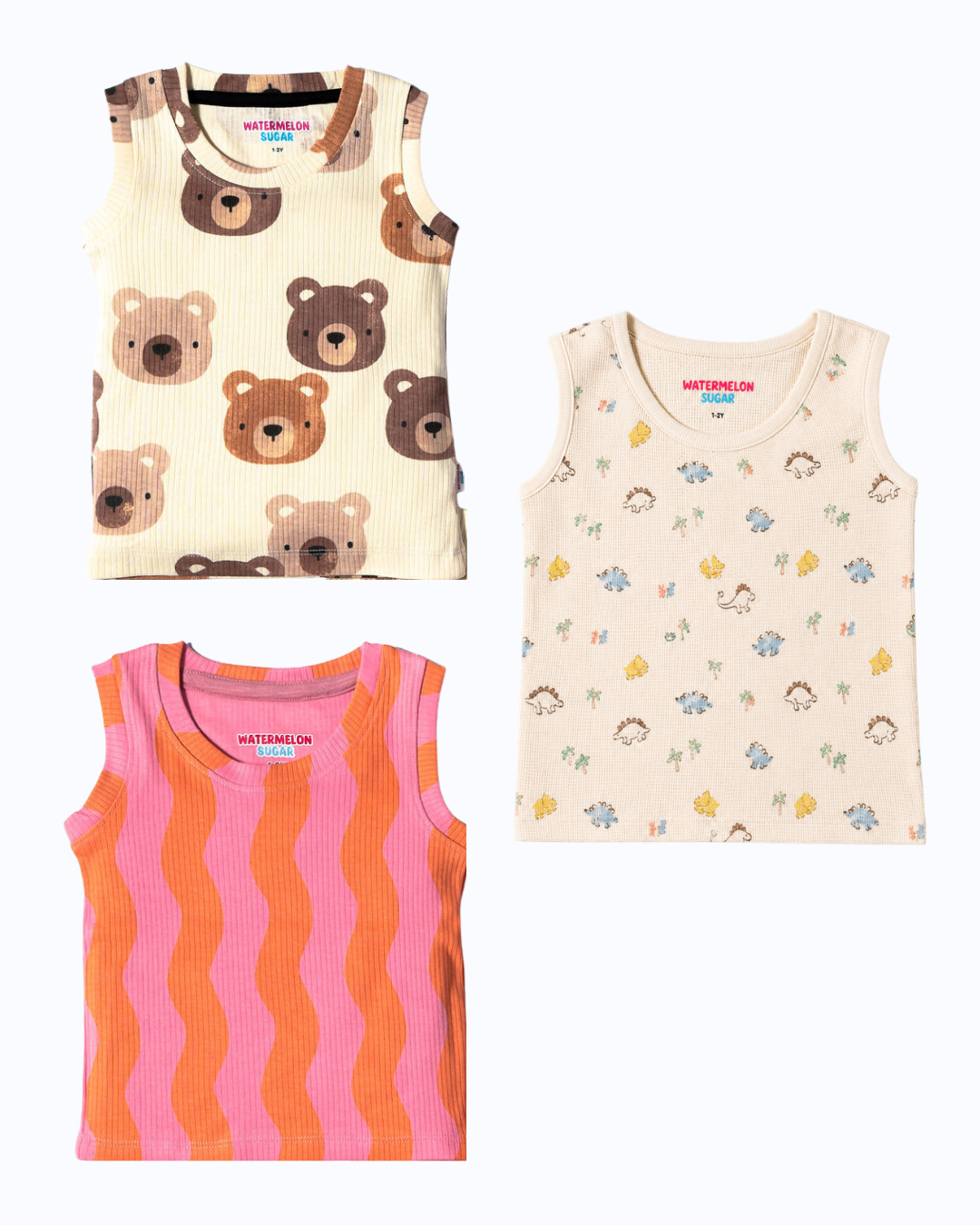 SLEEVELESS TSHIRTS 4-5Y (SL5)