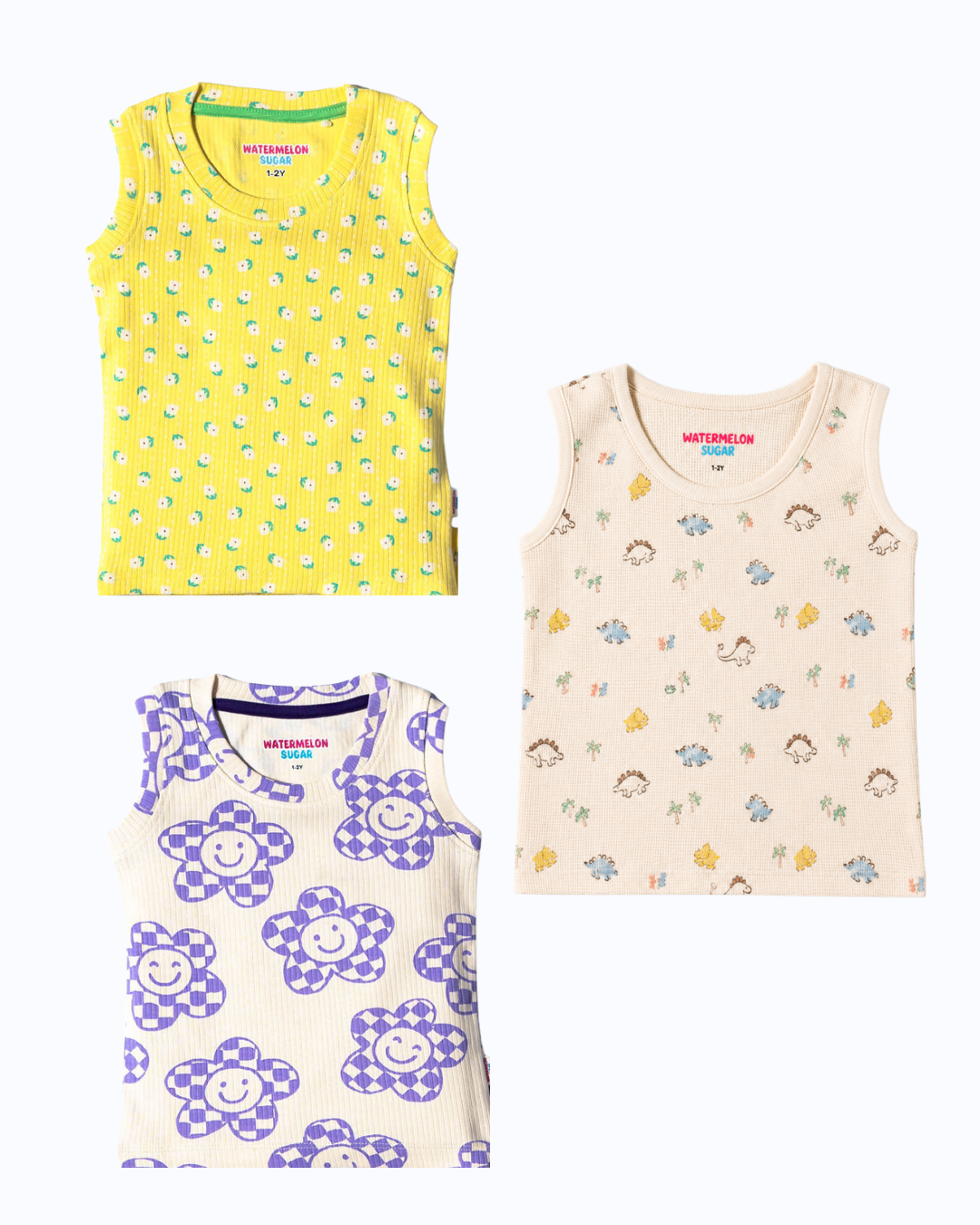 SLEEVELESS TSHIRTS 4-5Y(SL6)