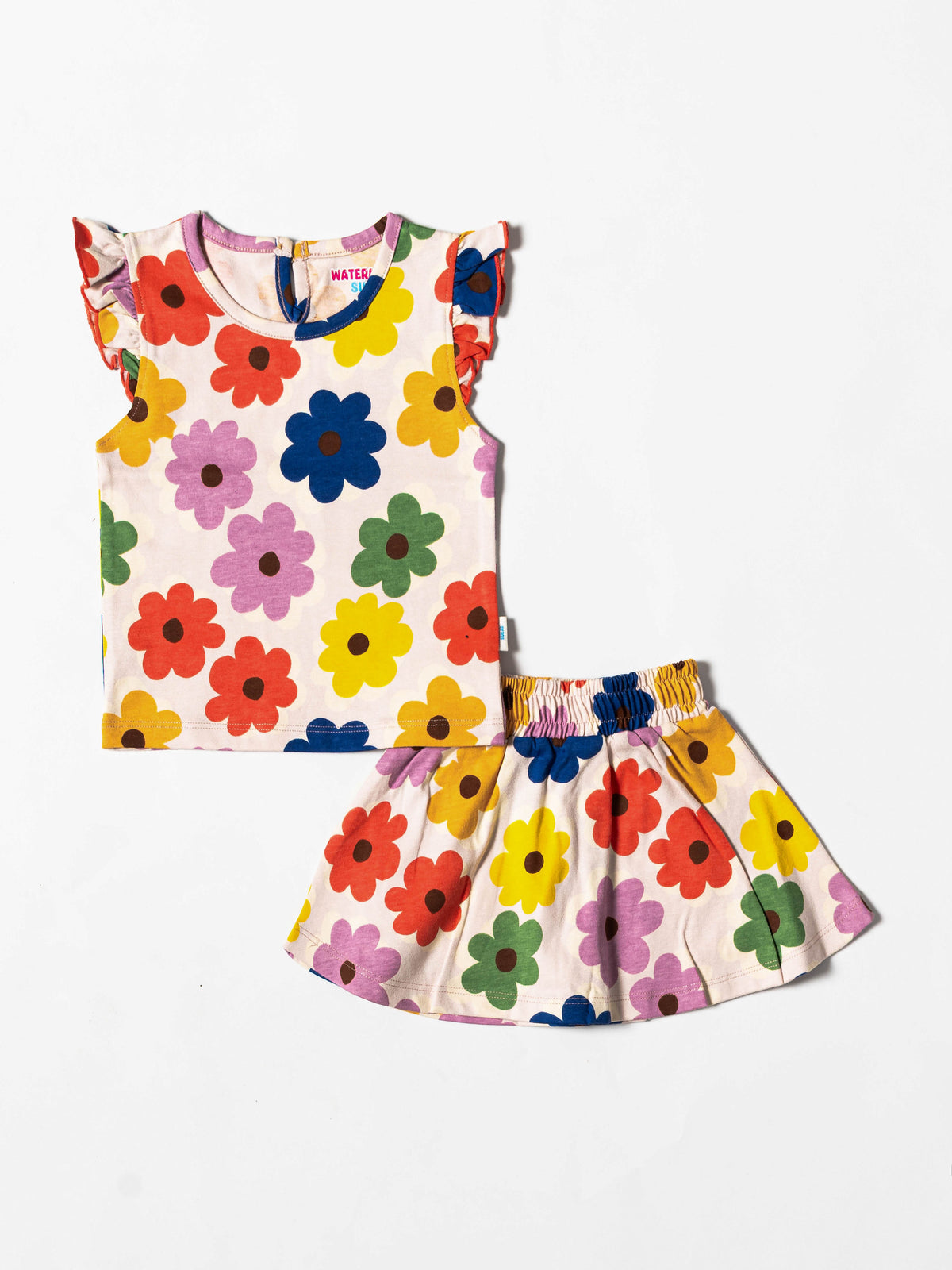 Happy Bloom Floral Skort Set (602)