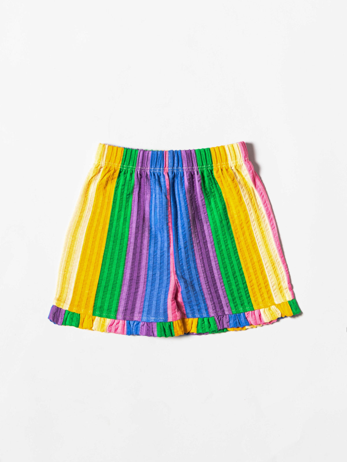 Rainbow Ruffle Stripe Co-ord Set (657)