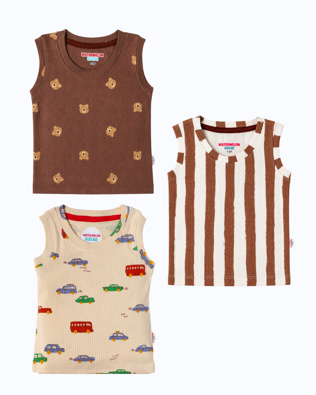SLEEVELESS TSHIRTS 4-5Y(SL8)