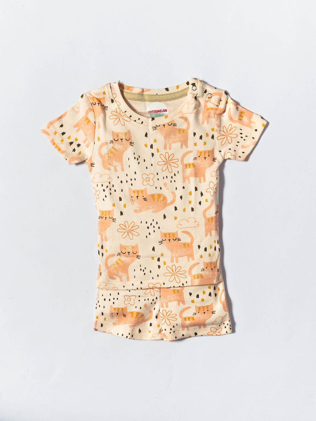 Pink Cat Printed Co-ord Set (168)
