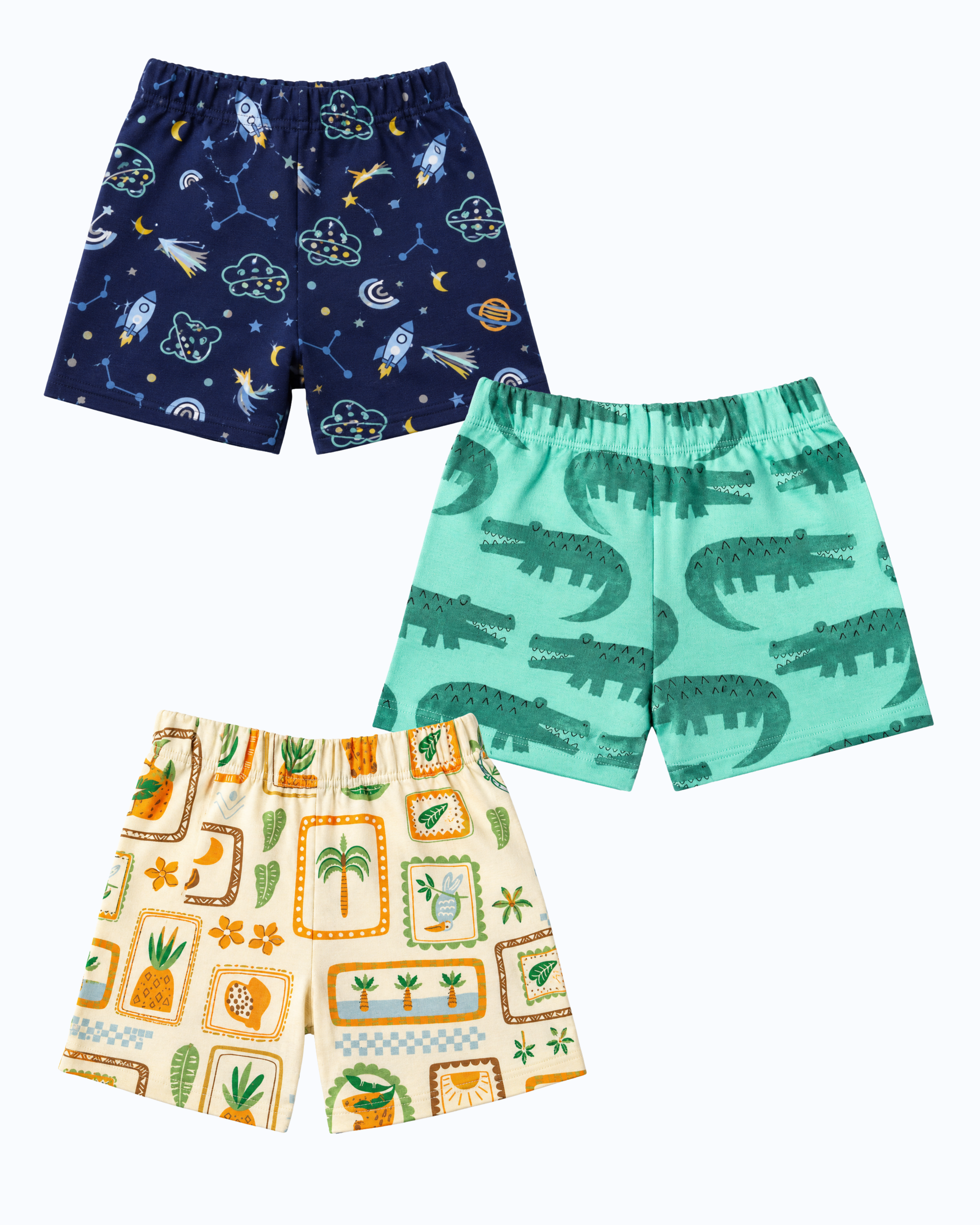 SHORTS 5-6Y (PACK OF 3)-HS7
