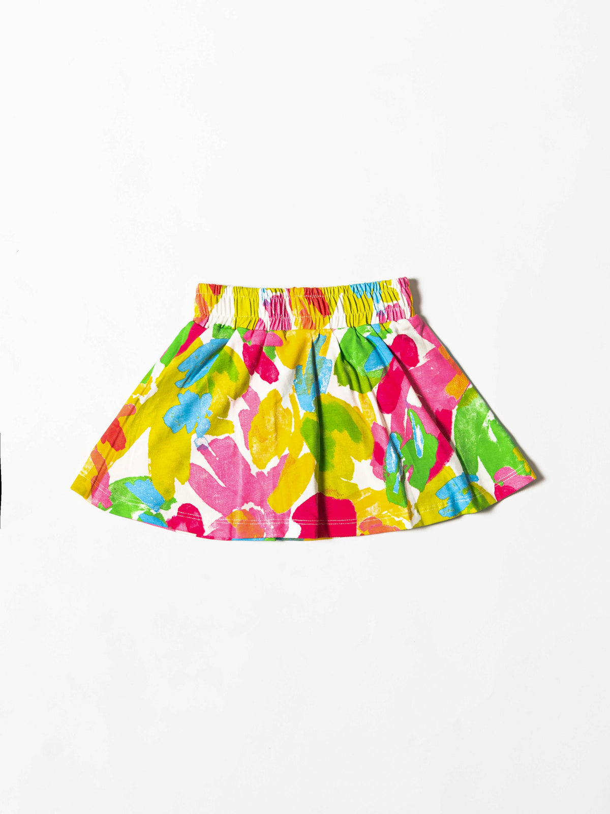 Rainbow Brushstroke Skort Set (603)