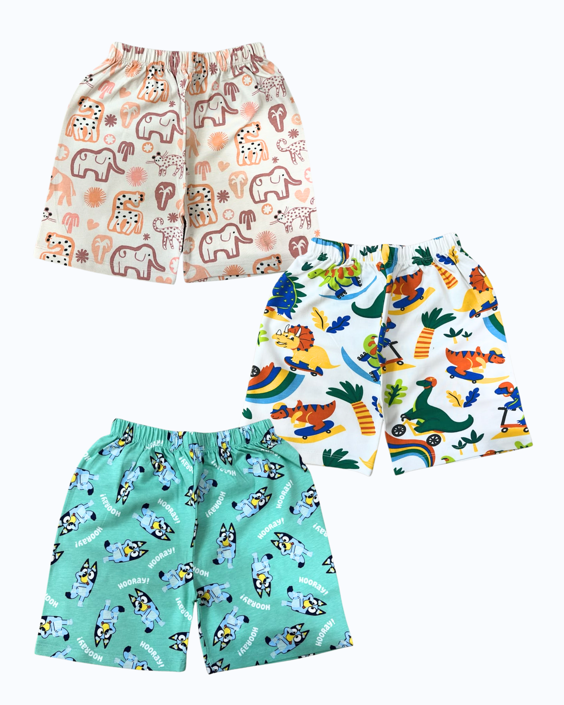 SHORTS 5-6Y (PACK OF 3)-HS5