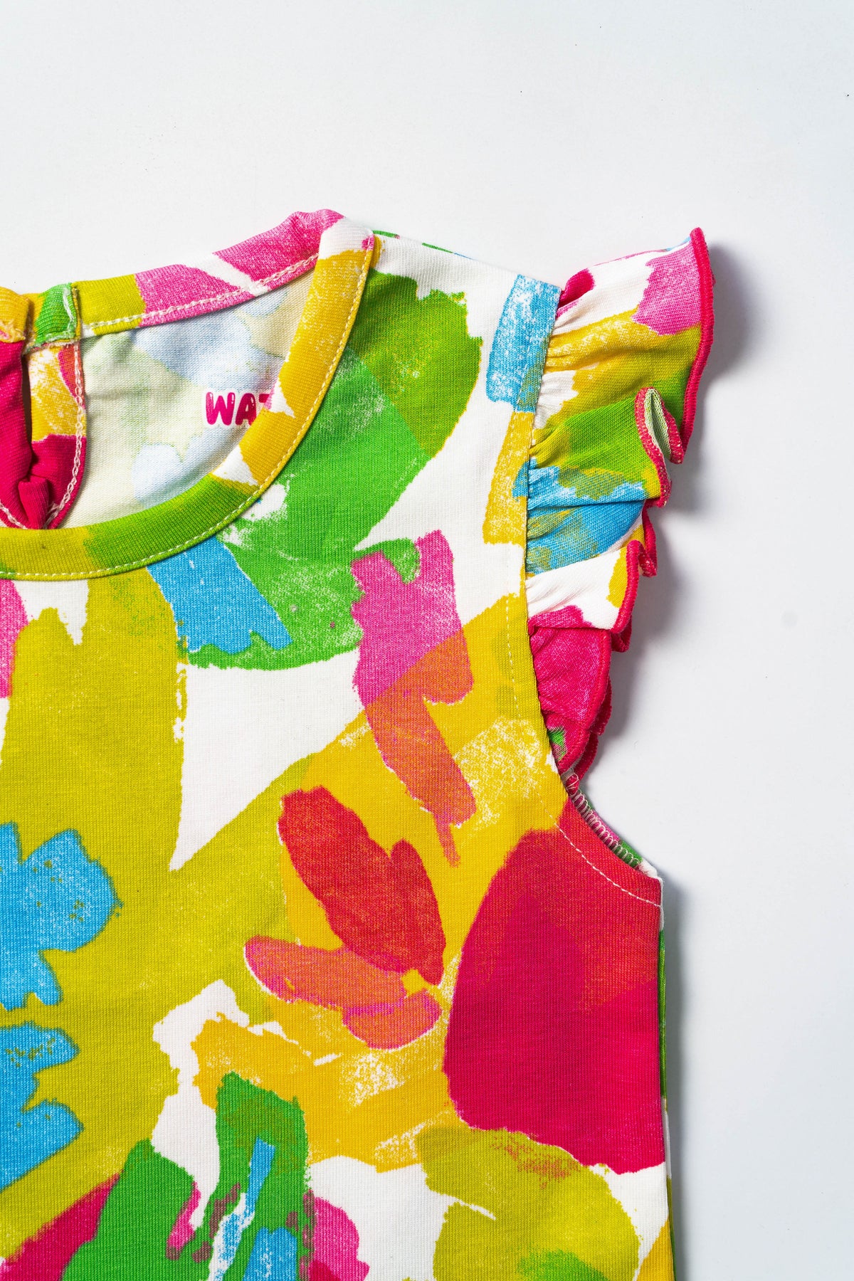 Rainbow Brushstroke Skort Set (603)