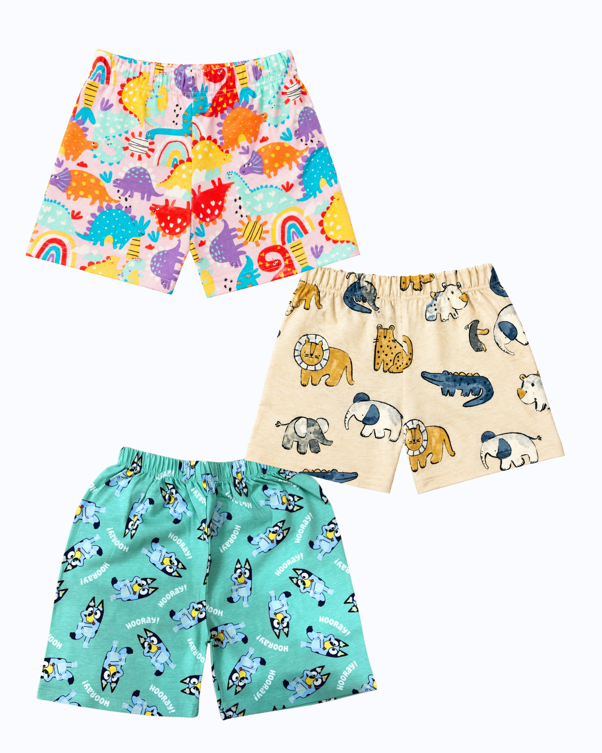 SHORTS 5-6Y (PACK OF 3)-HS10