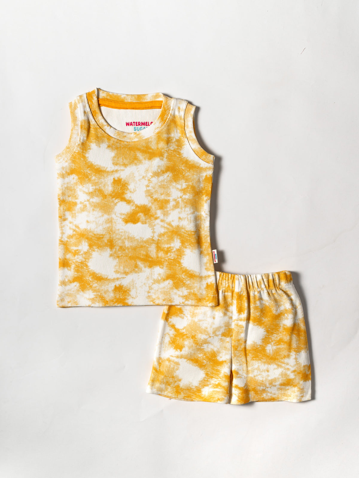 Sunshine Tie-Dye sleeveless co-ord set(483)
