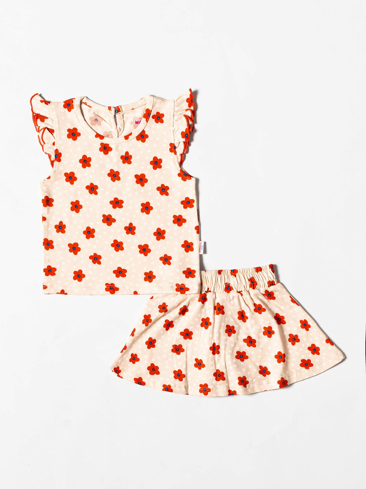 Meadow Bloom Floral Skort Set (609)