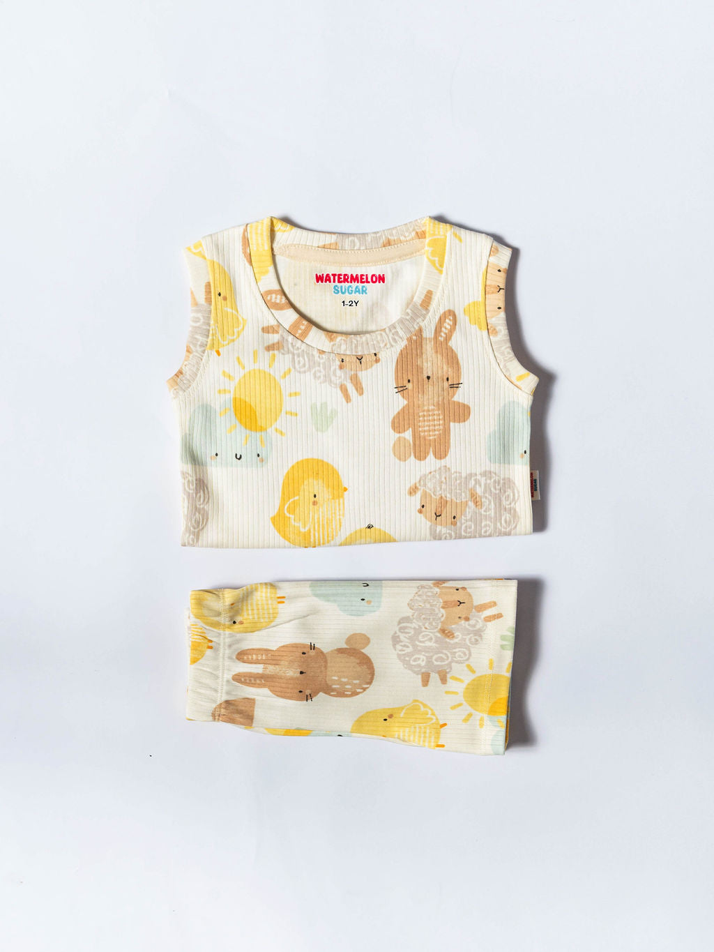 Sunny Bunny Ribbed Co-ord Set