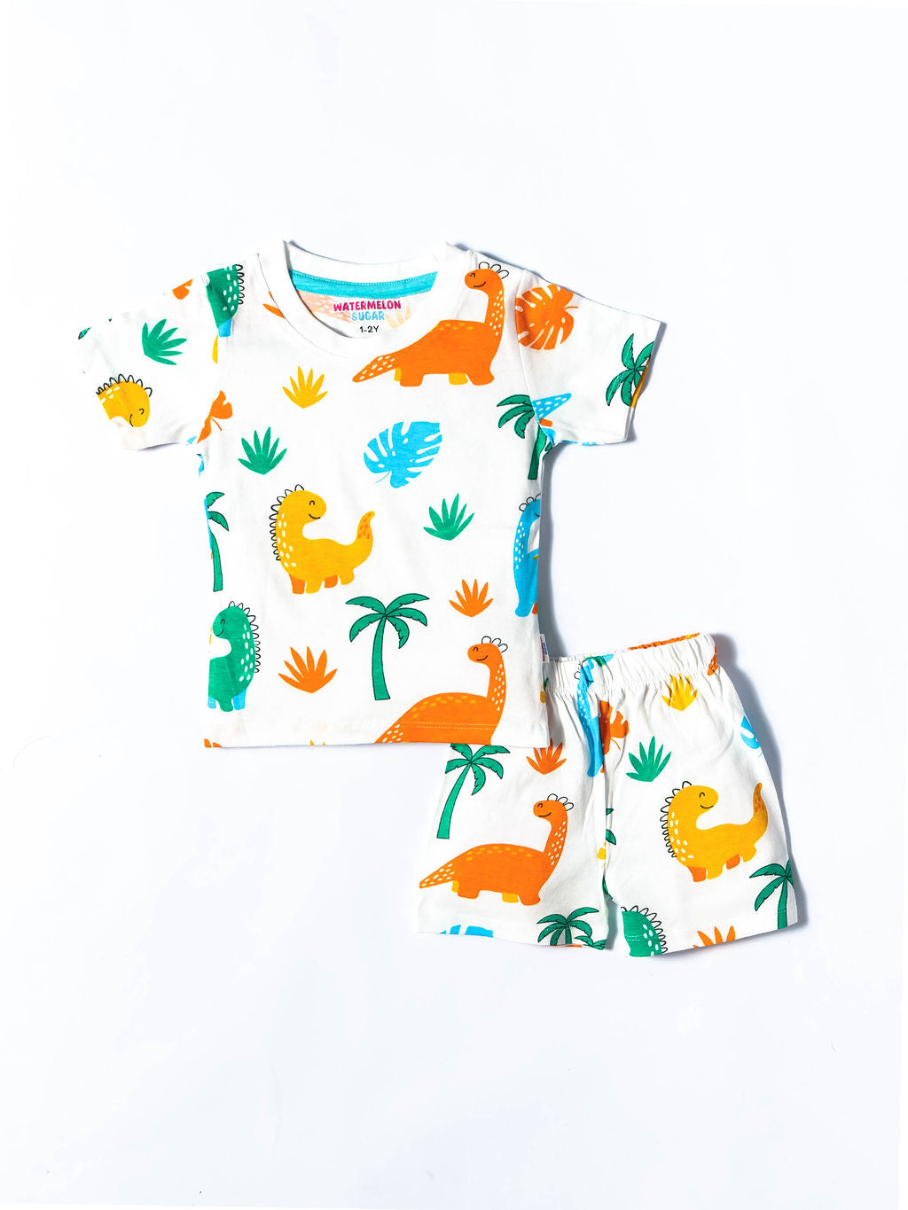 White Dino Safari Co-ord Set (464)